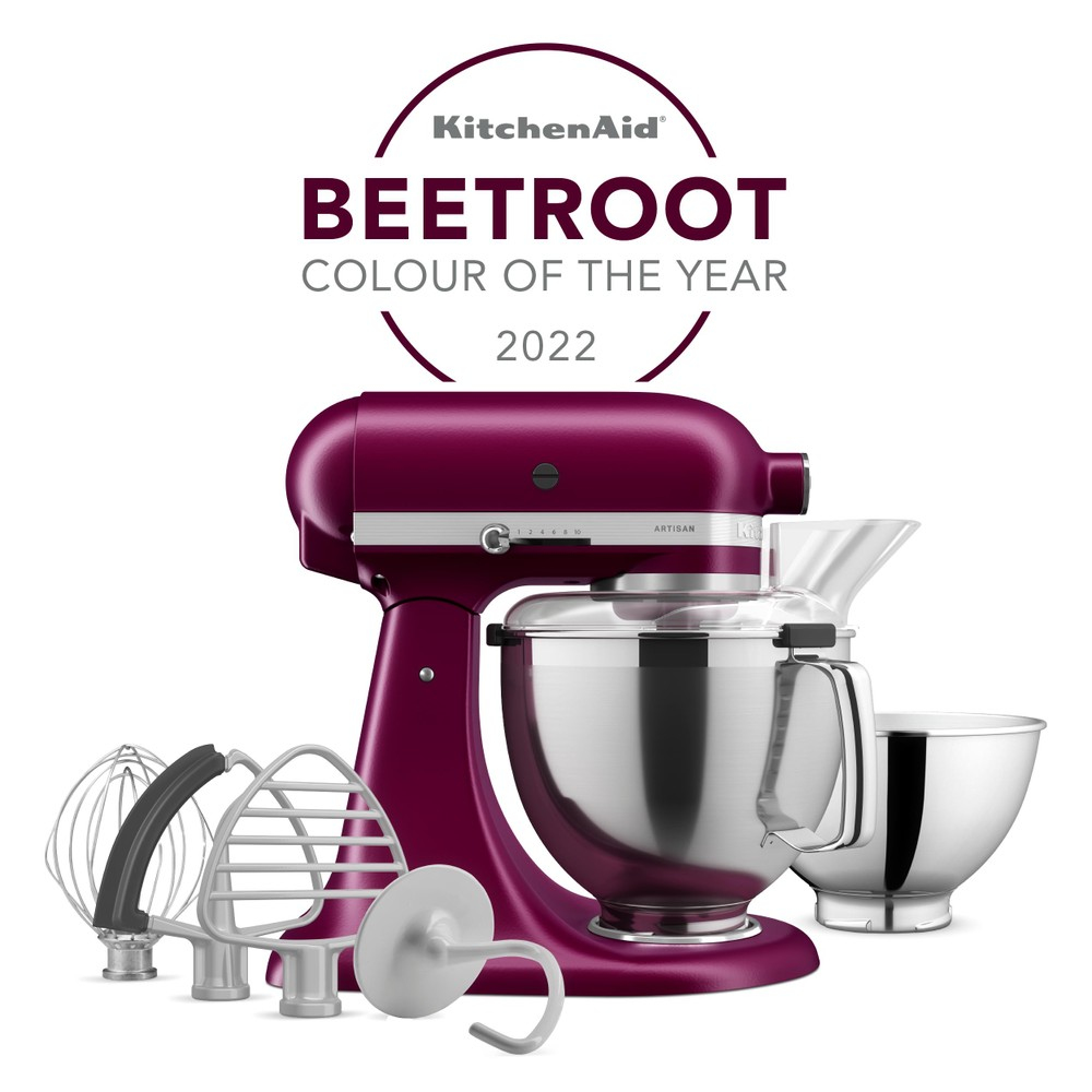 Keukenrobot KITCHENAID 5KSM195PSEBE 4.8L Bietrood