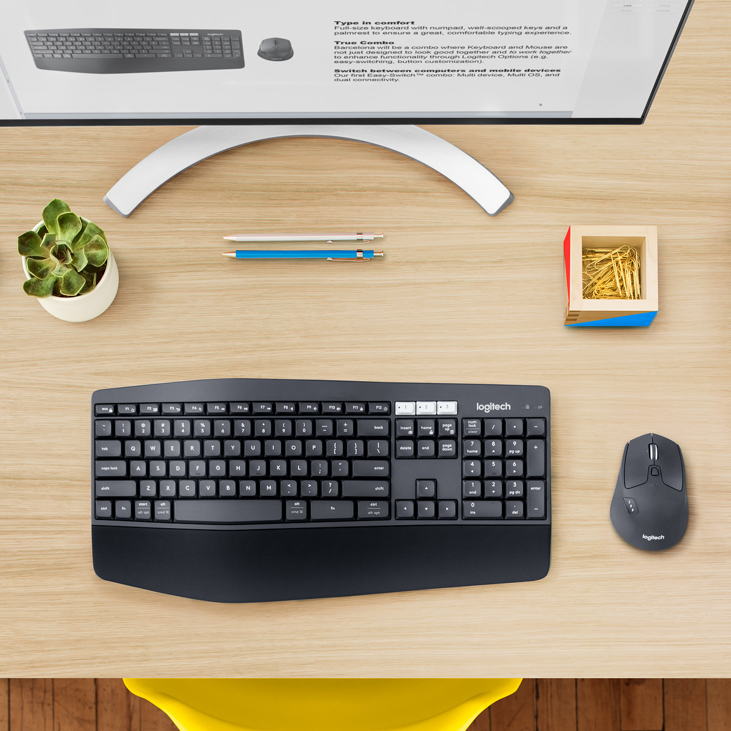 Logitech wireless desktop MK850