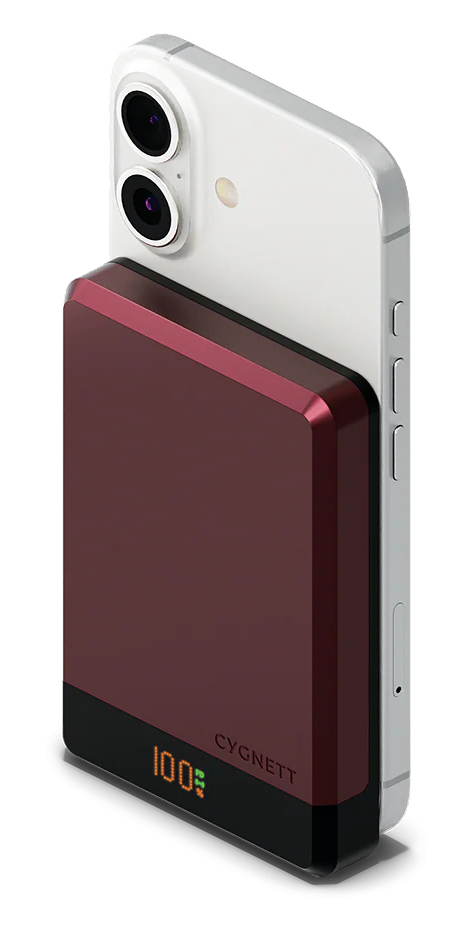 Cygnett MagSlim 10.000mAh Powerbank Cherry