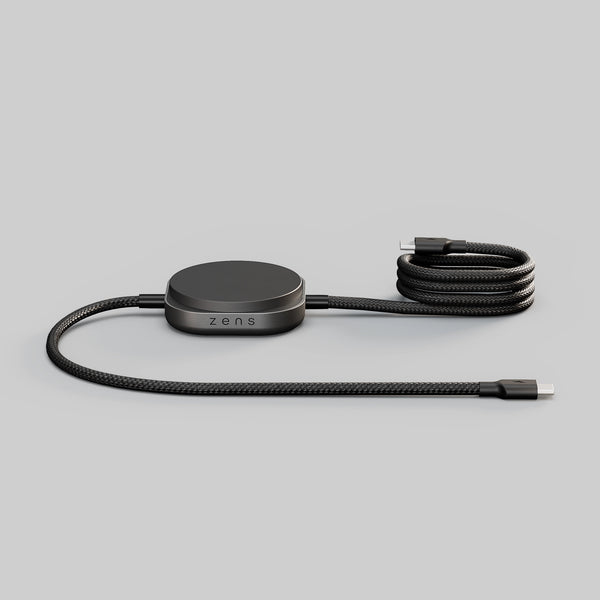ZENS Charging Cable USB-C > USB-C + Magsafe Pro 3 Black