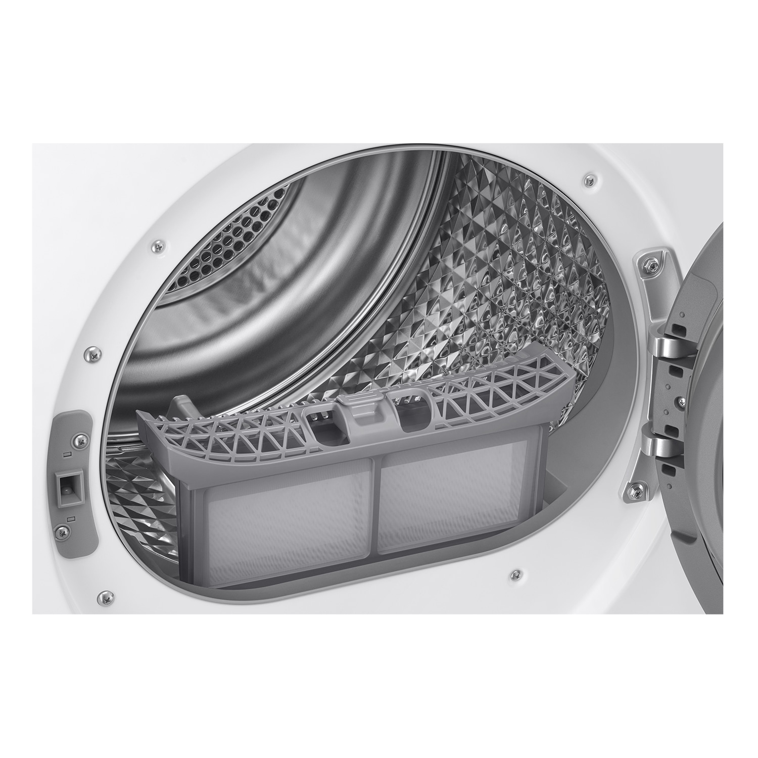 Samsung Series 8 Sèche-linge Blanc Pompe à chaleur / Optimal Dry / AI Control / Séchage silencieux / 9kg - DV90DB8845GHU3 Classe A