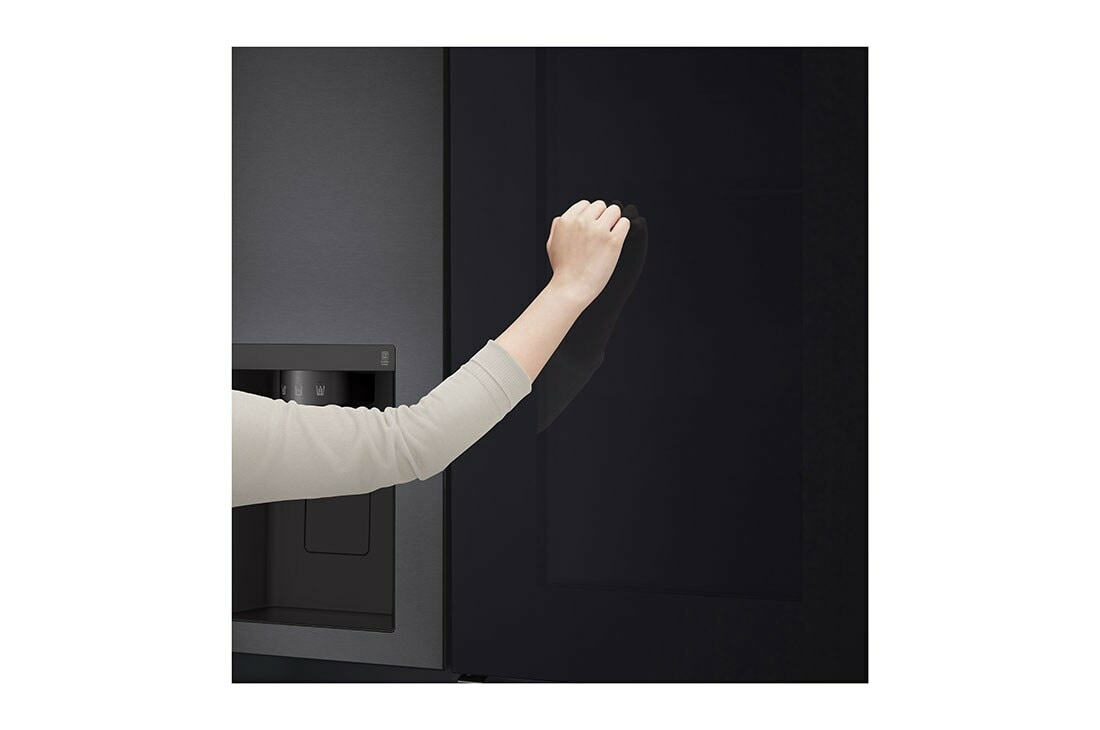 LG InstaView GSXV81MCLE frigo américain Pose libre 635 L E Noir