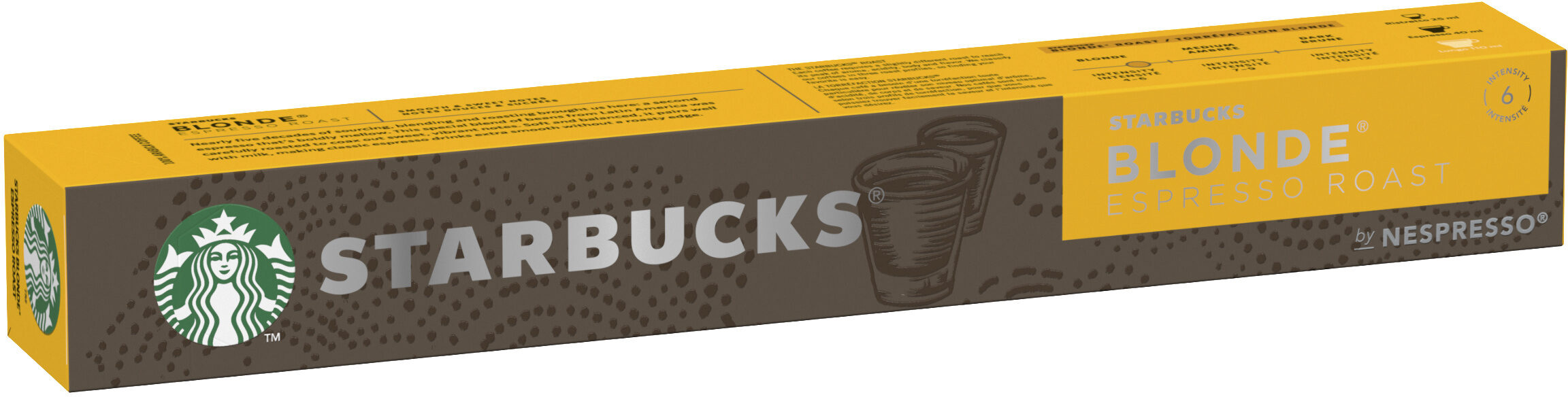 Koffiecapsules STARBUCKS 6200792 Nespresso Blonde Espresso