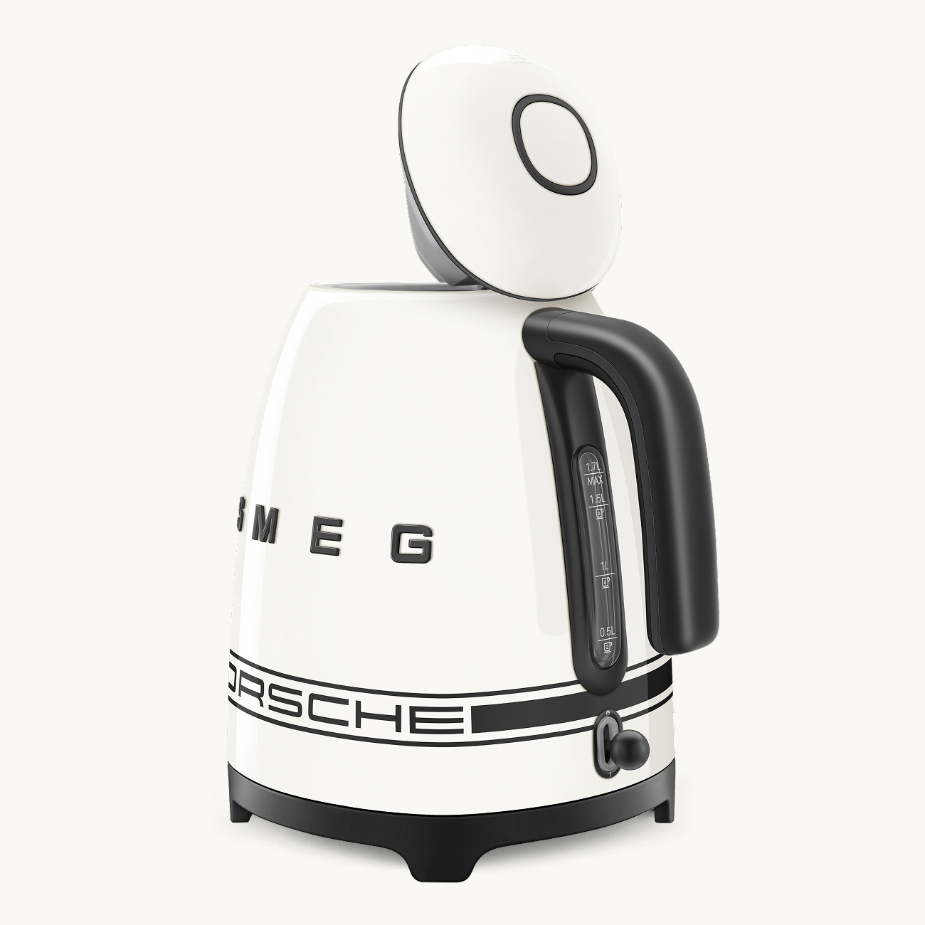 Waterkoker SMEG KLF03PCWEU Porsche Design / Carrara White / 1,7L