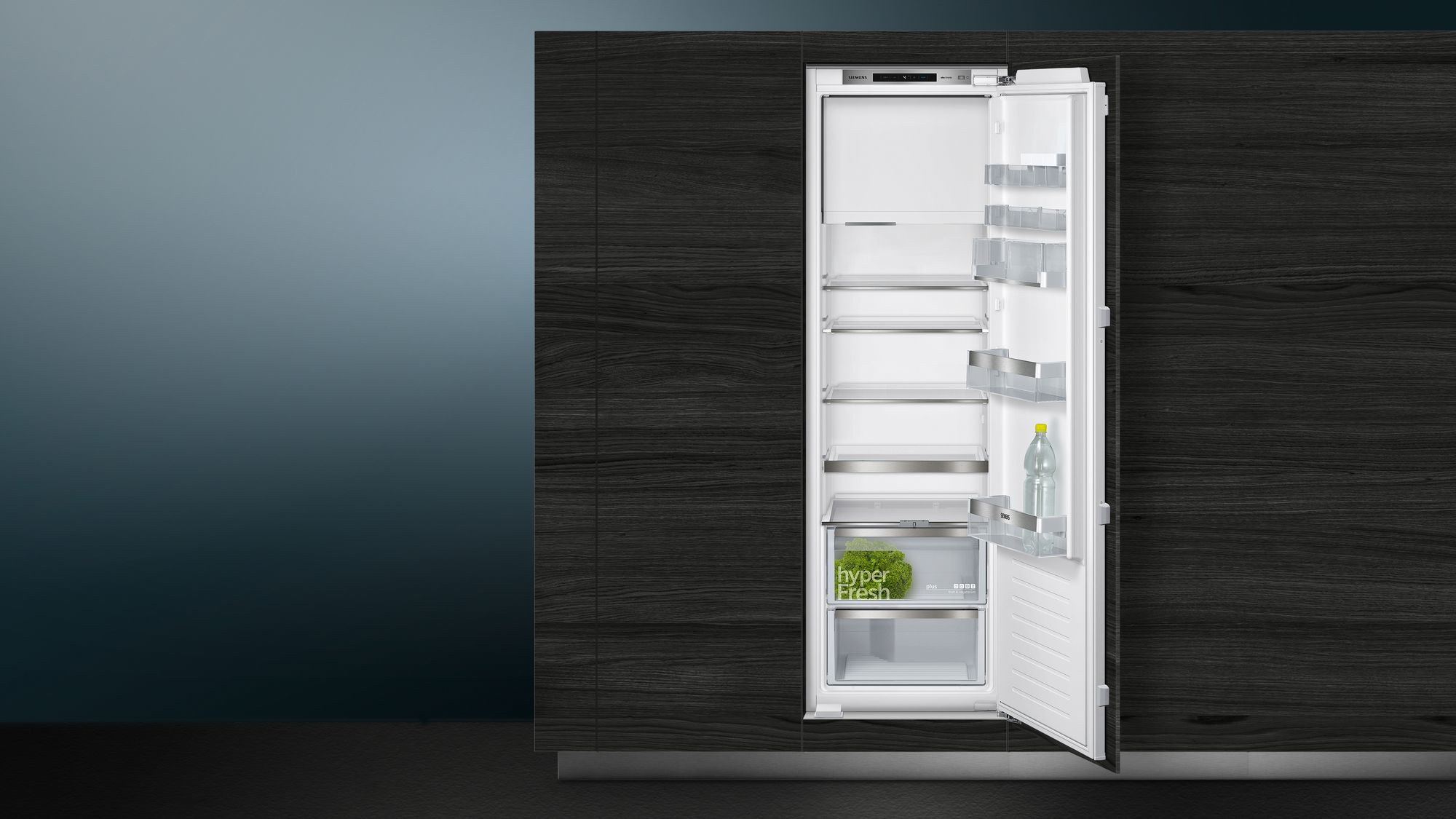 Siemens iQ500 KI82LADF0 frigo combine Intégré 286 L F Blanc