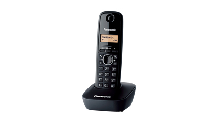 Telefoon Panasonic Dect Zwart KX-TG1611BLH Mono