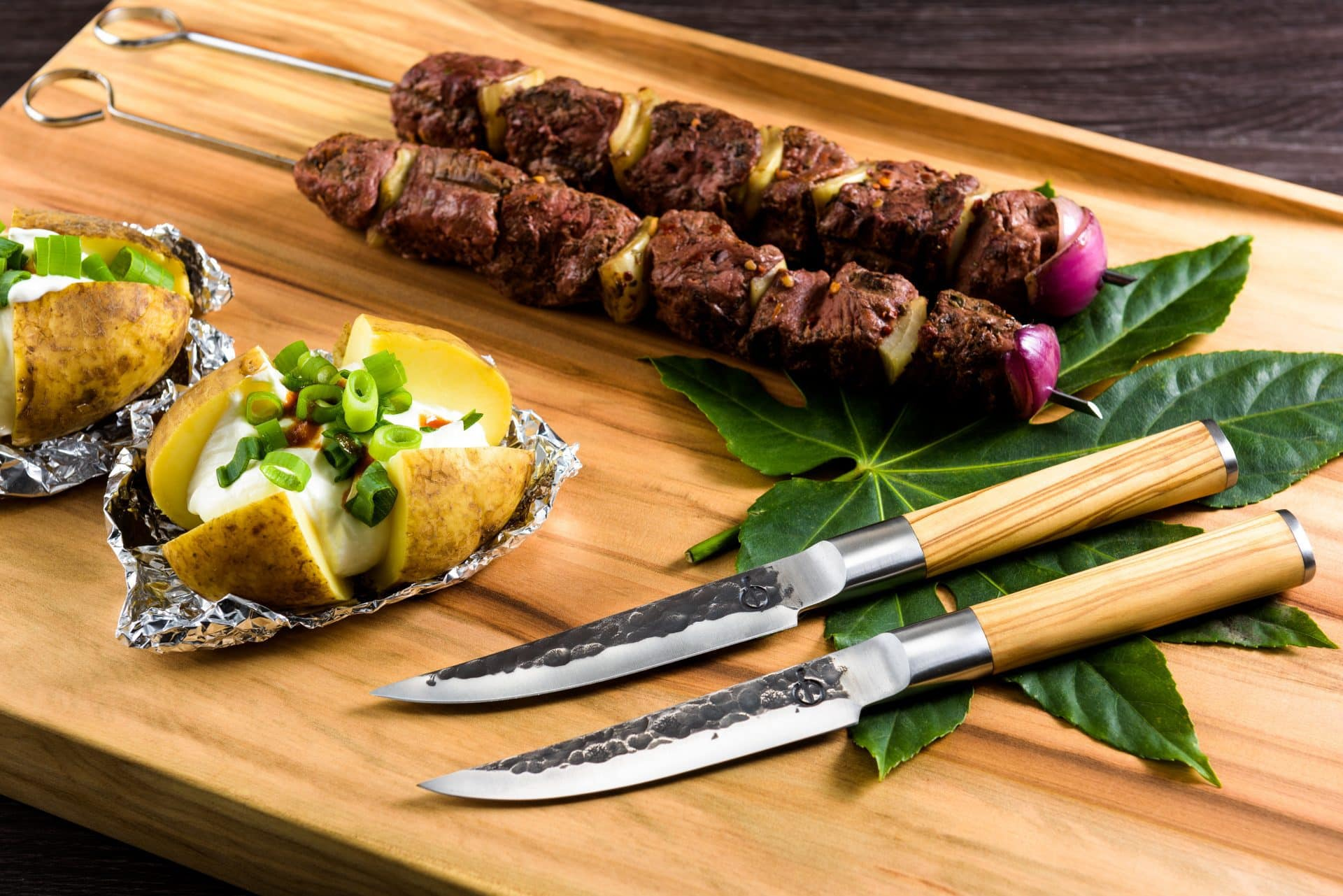 Steakmes FORGED 5891002 Olive / set-4