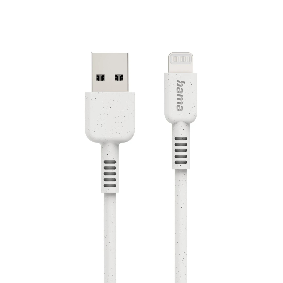 Hama Oplaadkabel Eco, USB-A - Lightning, 1 m, wit