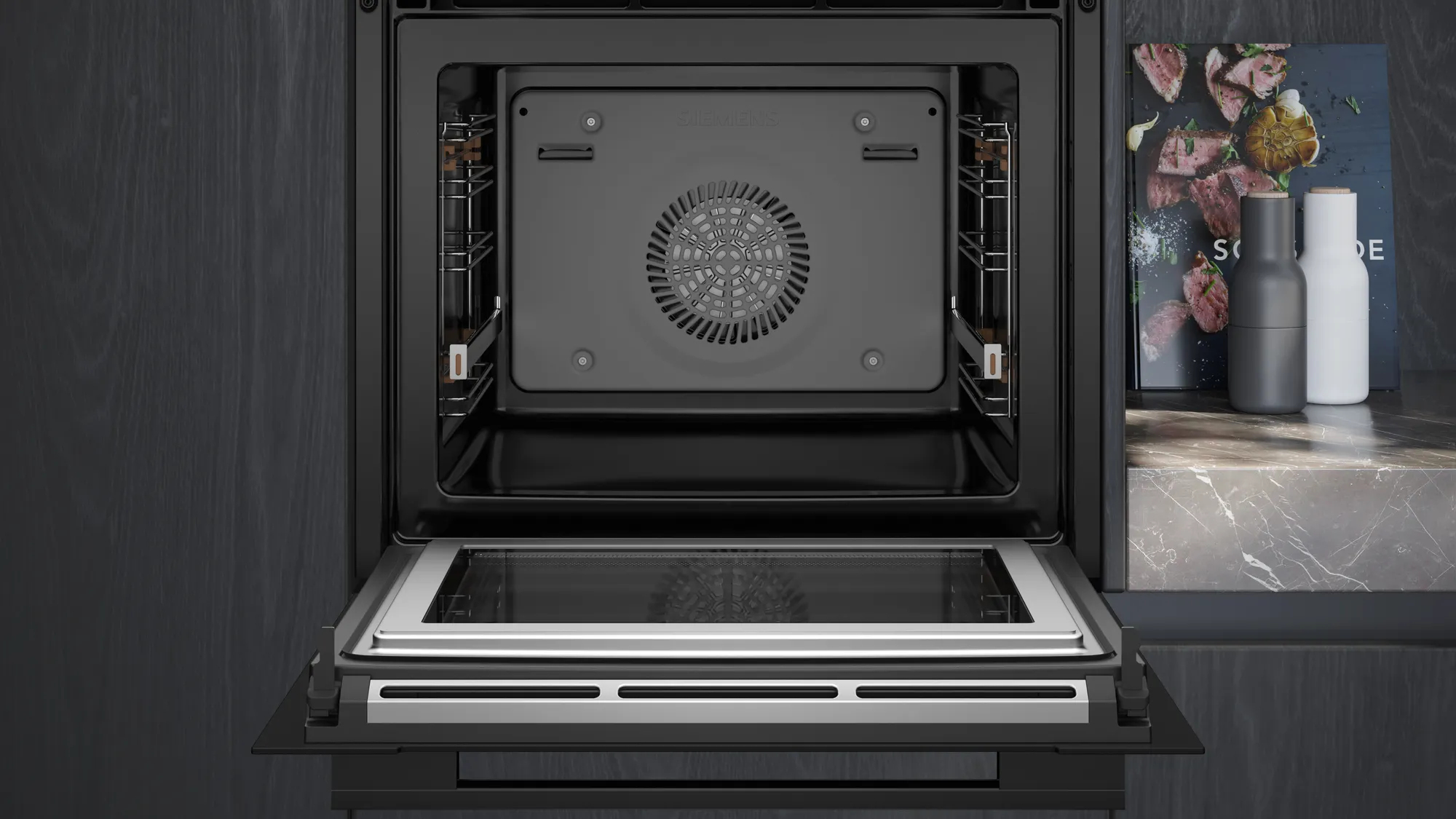 Combi-stoomoven BI SIEMENS HM736GAB1 / 60cm