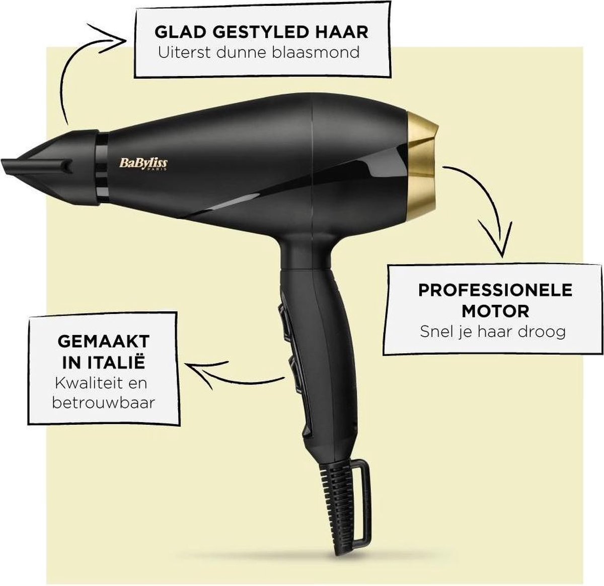 Haardroger BABYLISS BS6704E Power Pro
