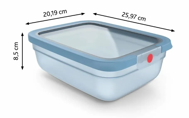 Vershouddoos TEFAL N1211310 OneClick / 2.3L / kunststof