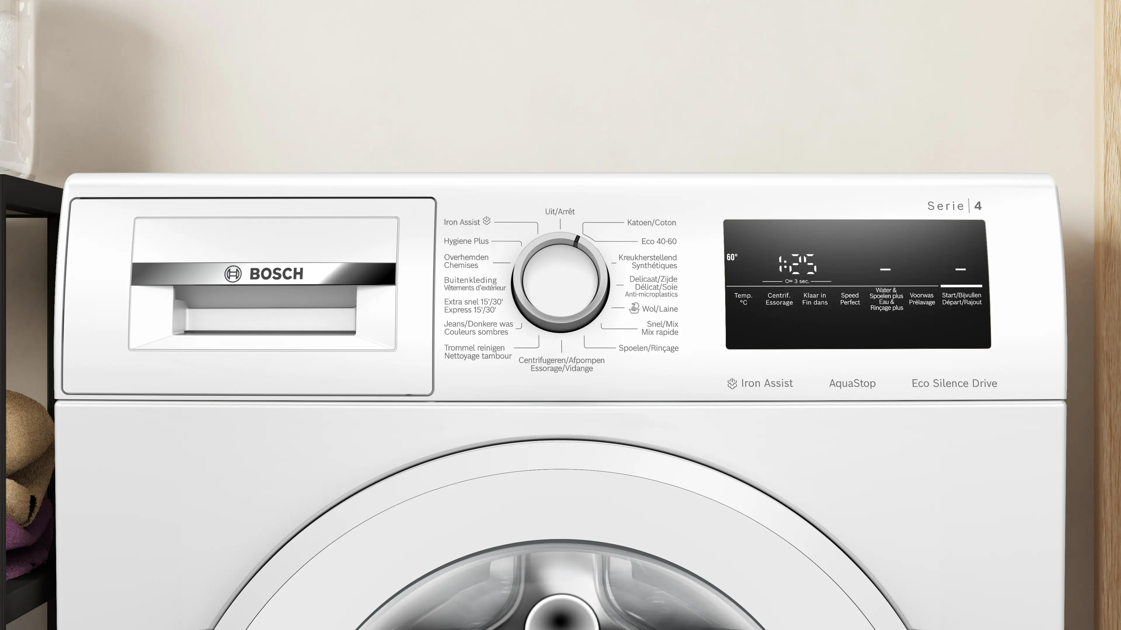 Wasmachine BOSCH WAN2829FFG Serie 4 Exclusiv / 8kg / A / 1400tpm