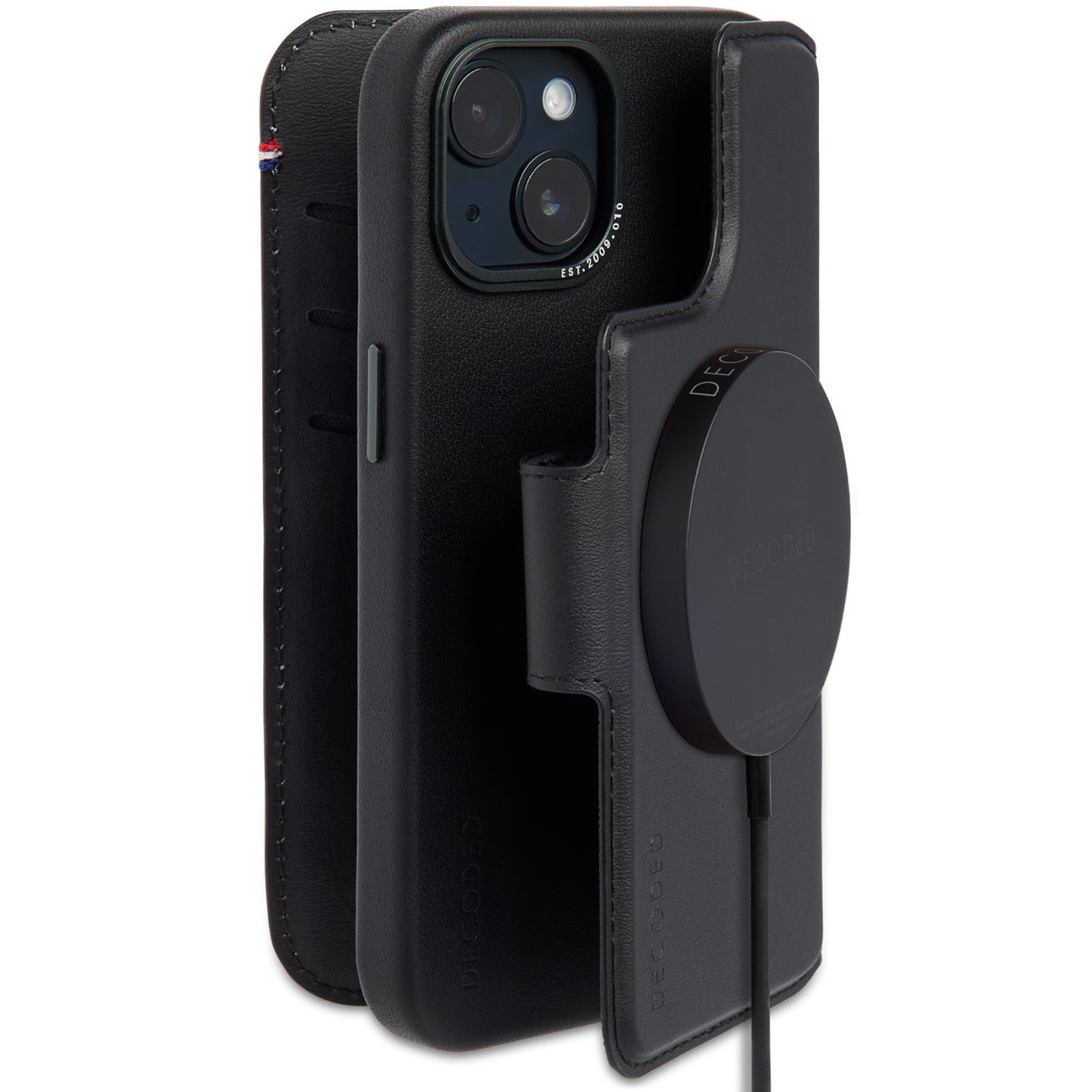 Tas DECODED Modu Wallet Black iPhone 14 Plus