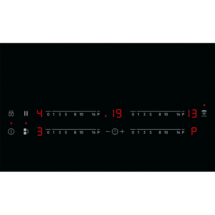 Inductiekookplaat AEG IKE74440CB / 71cm / nis 56x49 / bridge