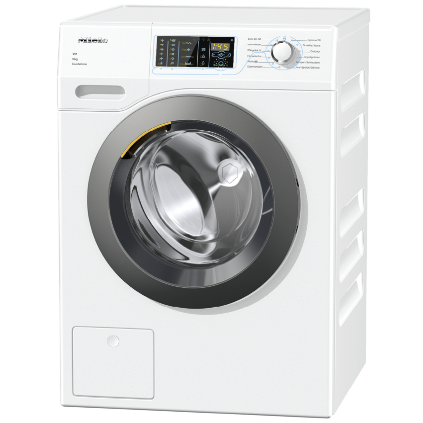 Miele WDD131 WPS GuideLine wasmachine Voorbelading 8 kg 1400 RPM Wit