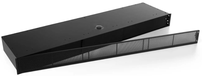 Plint recirculatiebox met monoblock filter Novy 7942400 Mineral Black