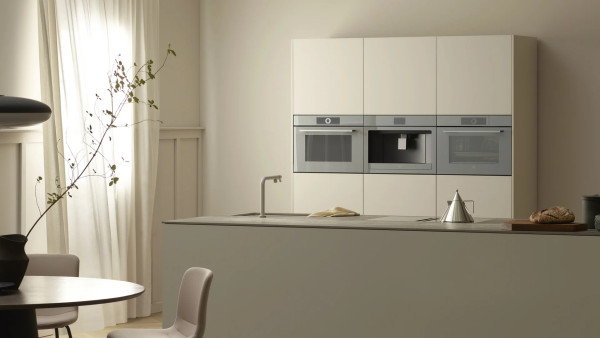 Oven BI VZUG CombairSteamer V6000 45F, Pearl spiegelglas