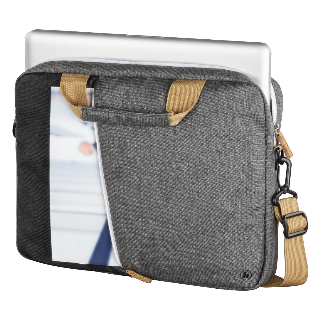 Tas HAMA 217116 Notebook Tas Florence 15.6" Zwart/Grij