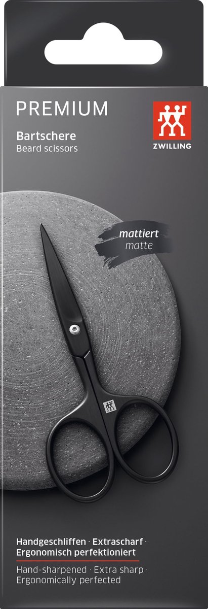 Baardschaar ZWILLING beauty 47203-401-0 / Matzwart