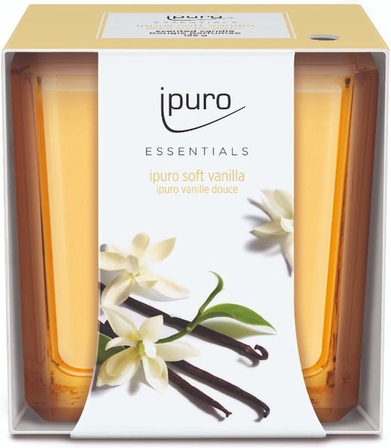 Geurkaars IPURO 26IFC1207 Essential Soft Vanilla / 125gr