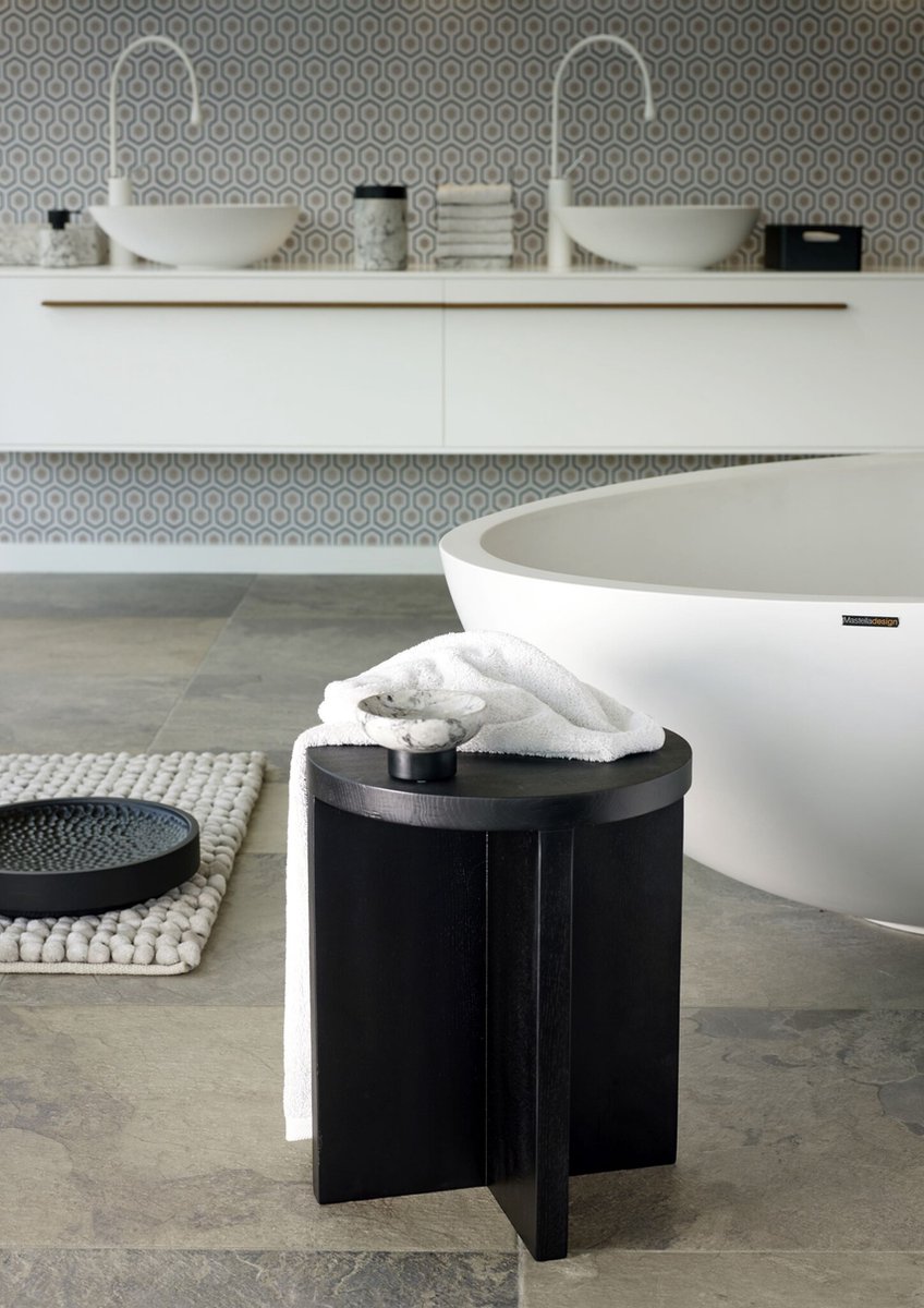 Ronde schaal Aquanova BRYTRR-09 Bryn Black