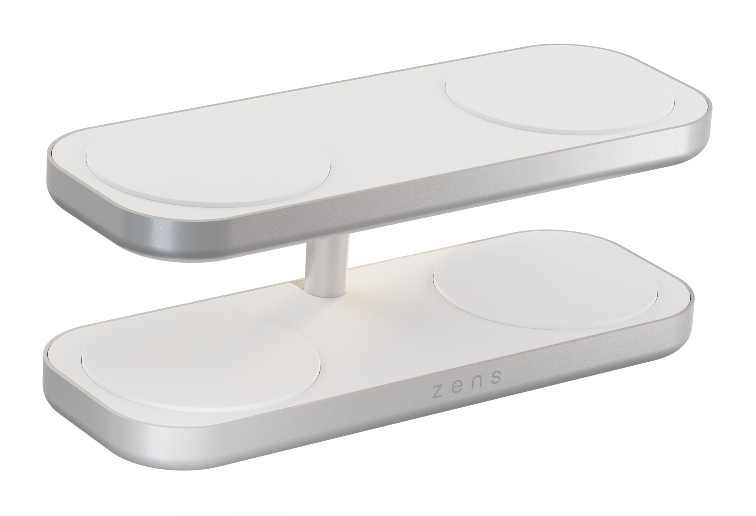ZENS Quattro Charger Pro 4 - 4x Magsafe 15W White