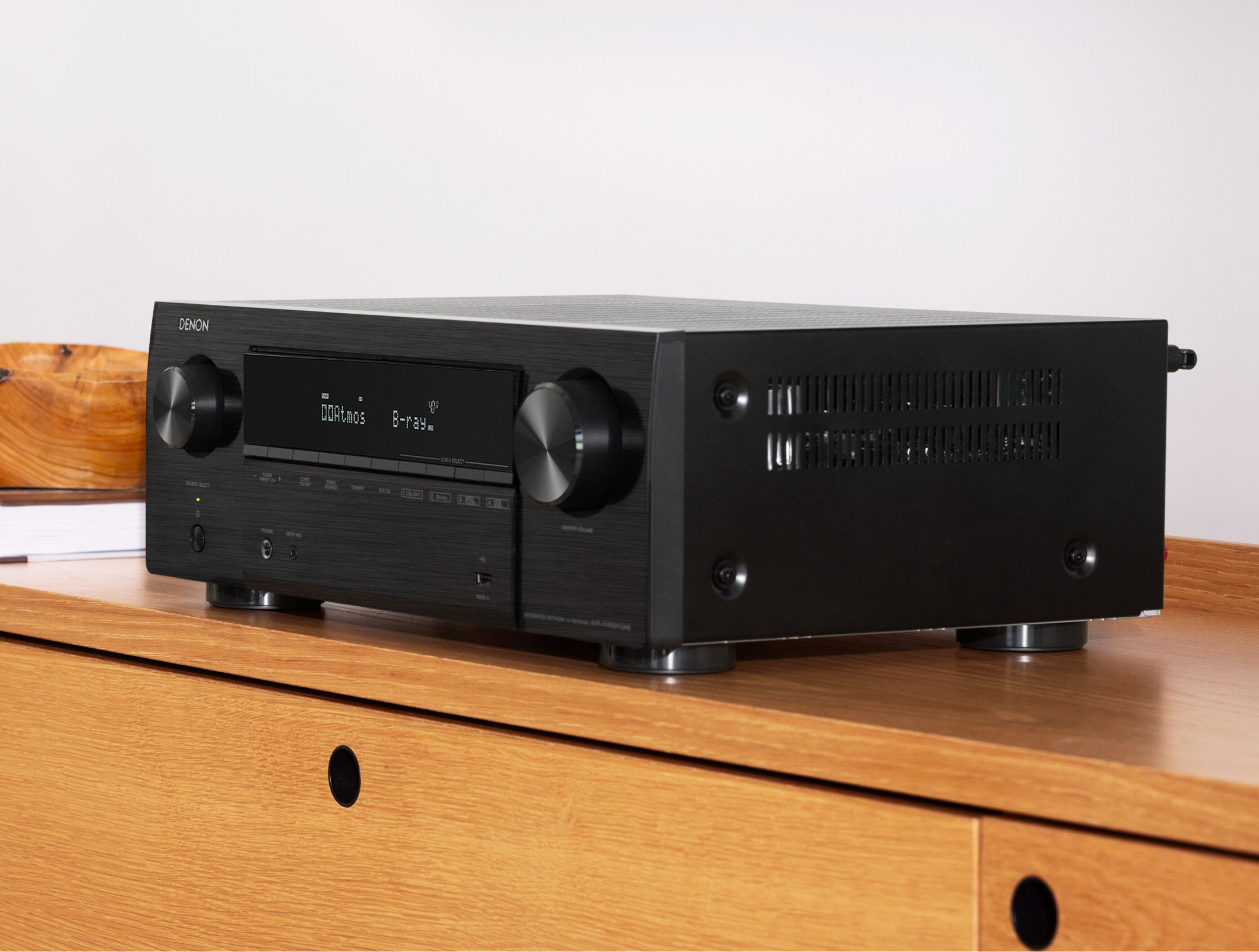 AV Receiver Denon AVR-X1800HDAB zwart