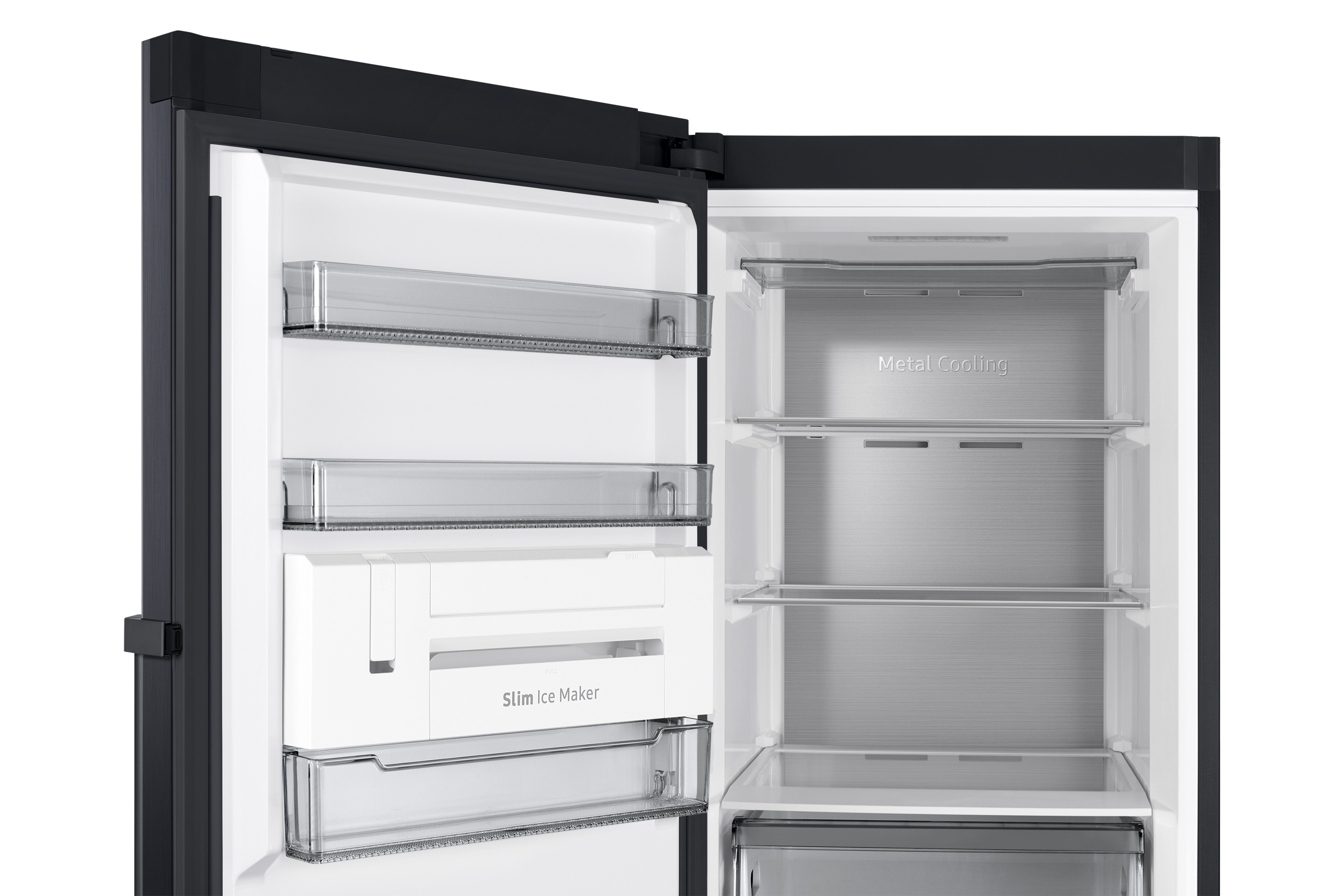 Diepvrieskast SAMSUNG RZ32C7CBEB1/EF / 323L / E / 186cm / Wifi / zwart inox