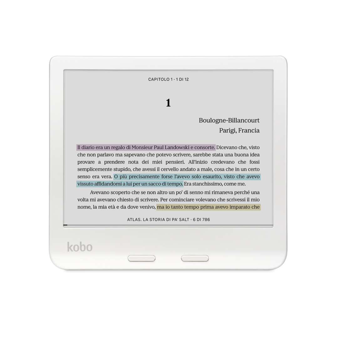 E-reader Kobo Libra Colour E-book Touchscreen 32GB Wi-Fi Wit