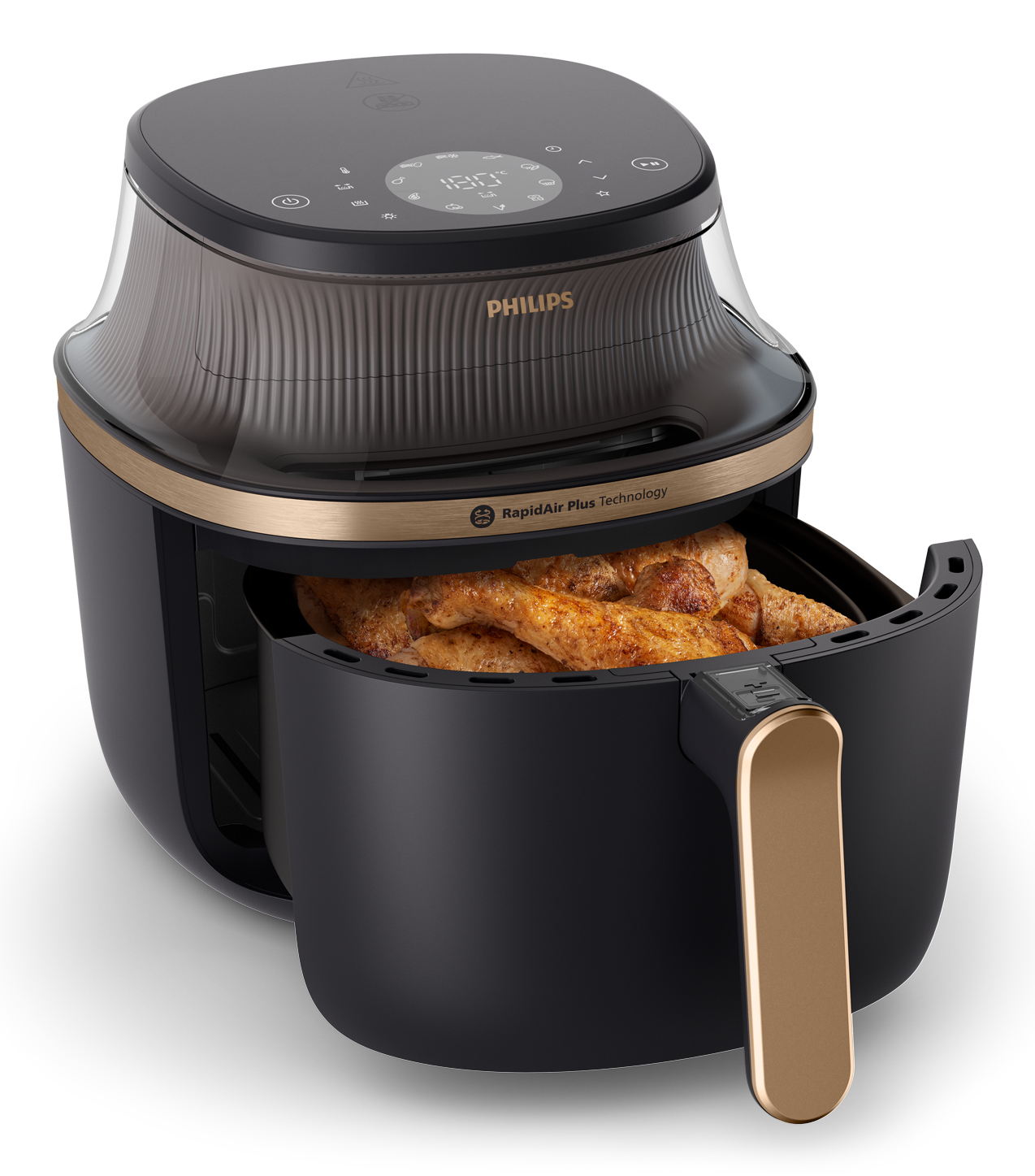 Heteluchtfriteuse PHILIPS NA322/00 - 4.2L / met kijkvenster