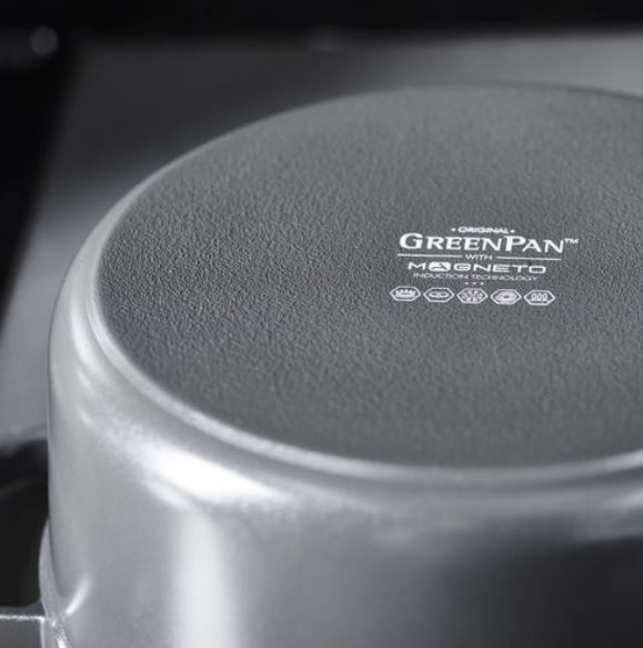 Cocotte GREENPAN CC001788-001 Featherweights Grijs 22cm