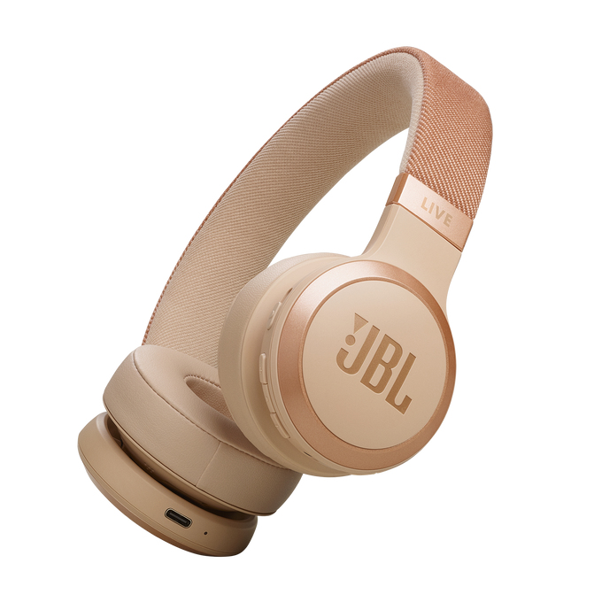 Hoofdtelefoon JBL Live 670 NC sandstone