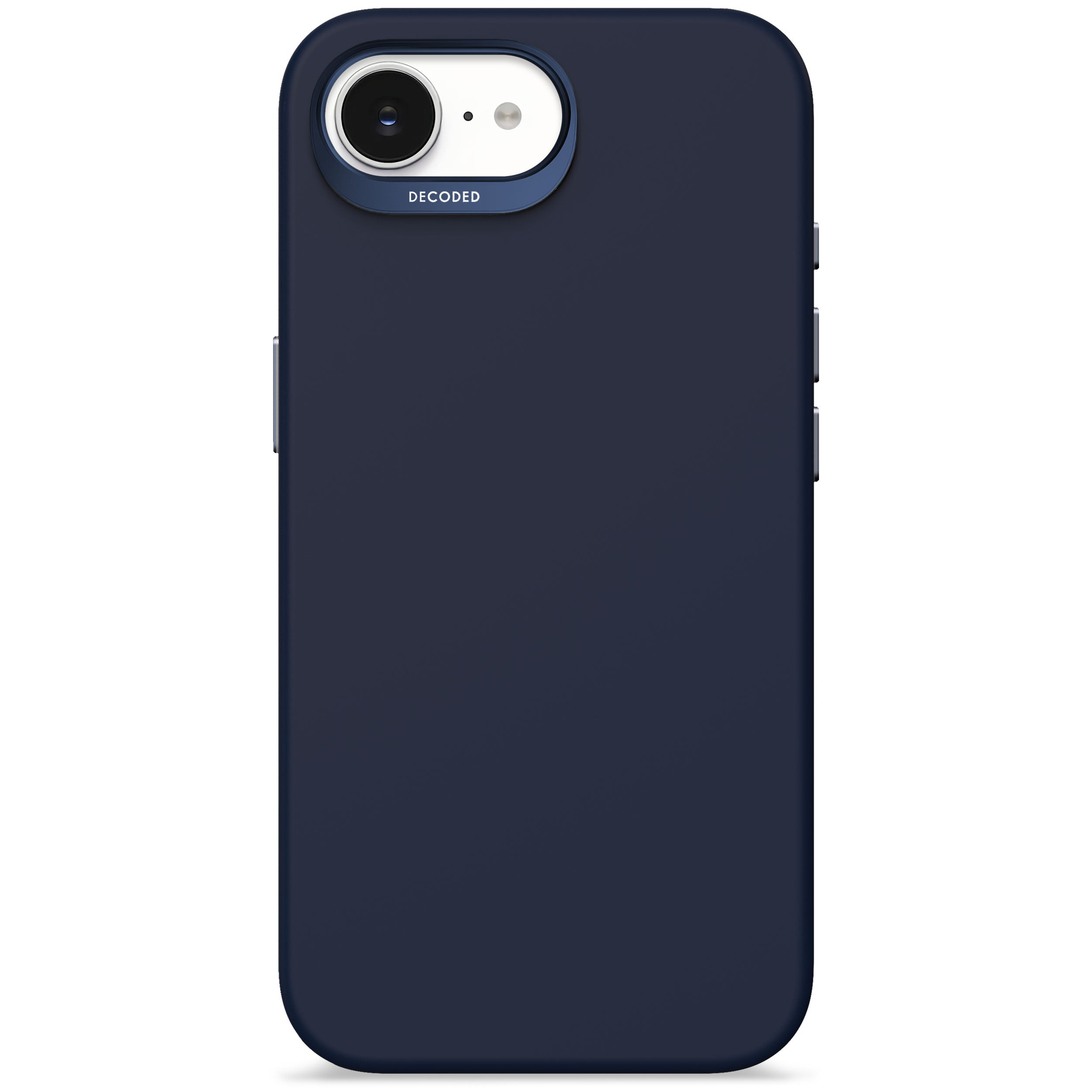 Decoded Silicone Backcover Apple iPhone 16e/17e Navy