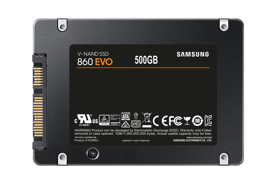 SSD Intern Samsung SSD 860 EVO 500GB 2,5" MZ-76E500B/EU