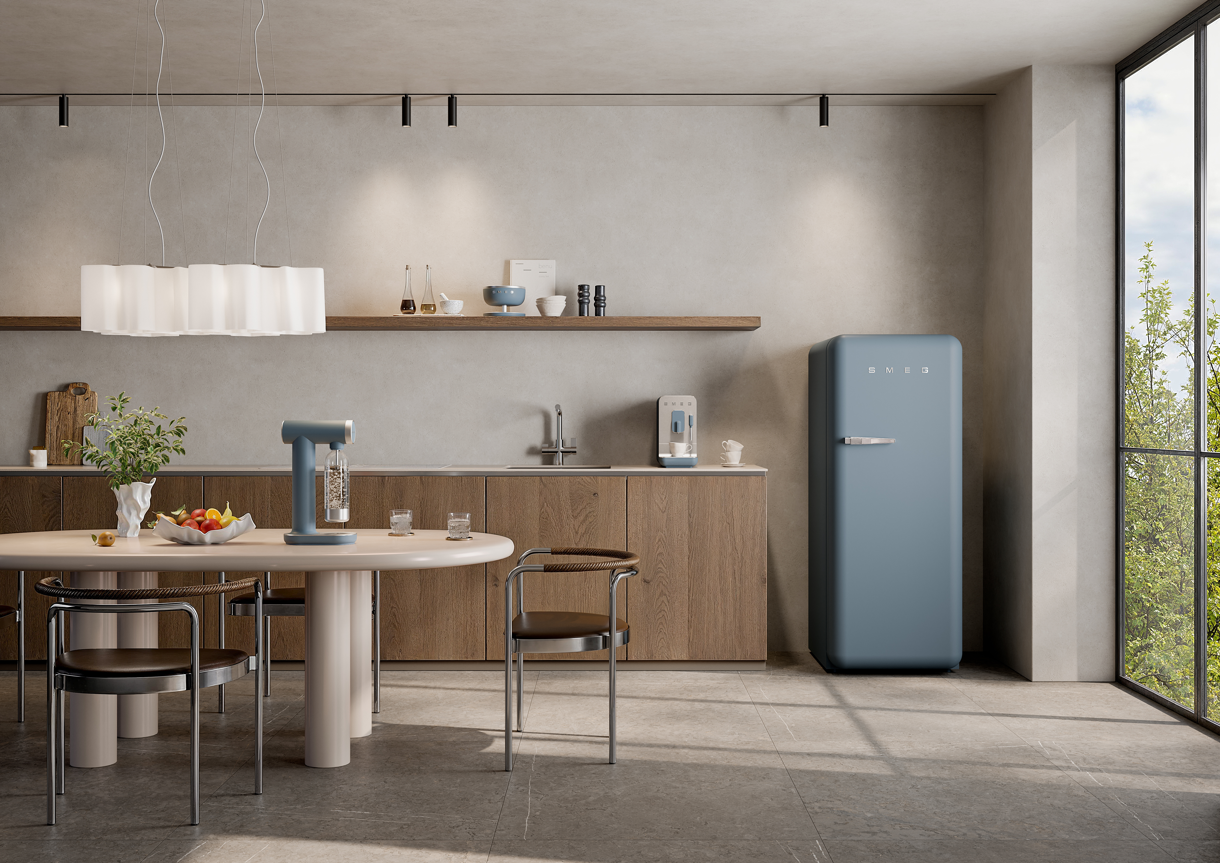 Smeg Balance de cuisine - vert émeraude KSC01SBMWW