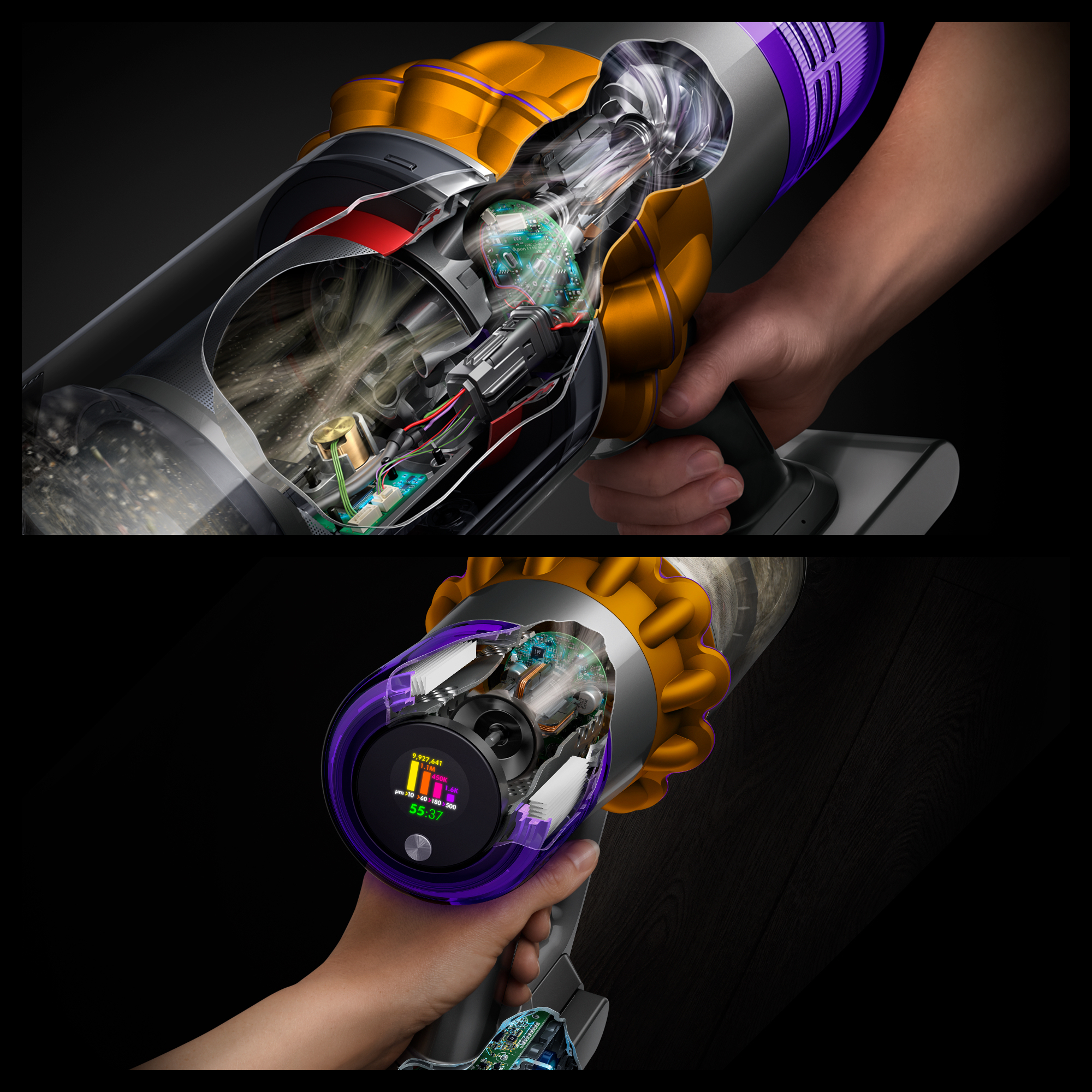 Steelstofzuiger DYSON 494719-01 V15 / Detect Absolute 