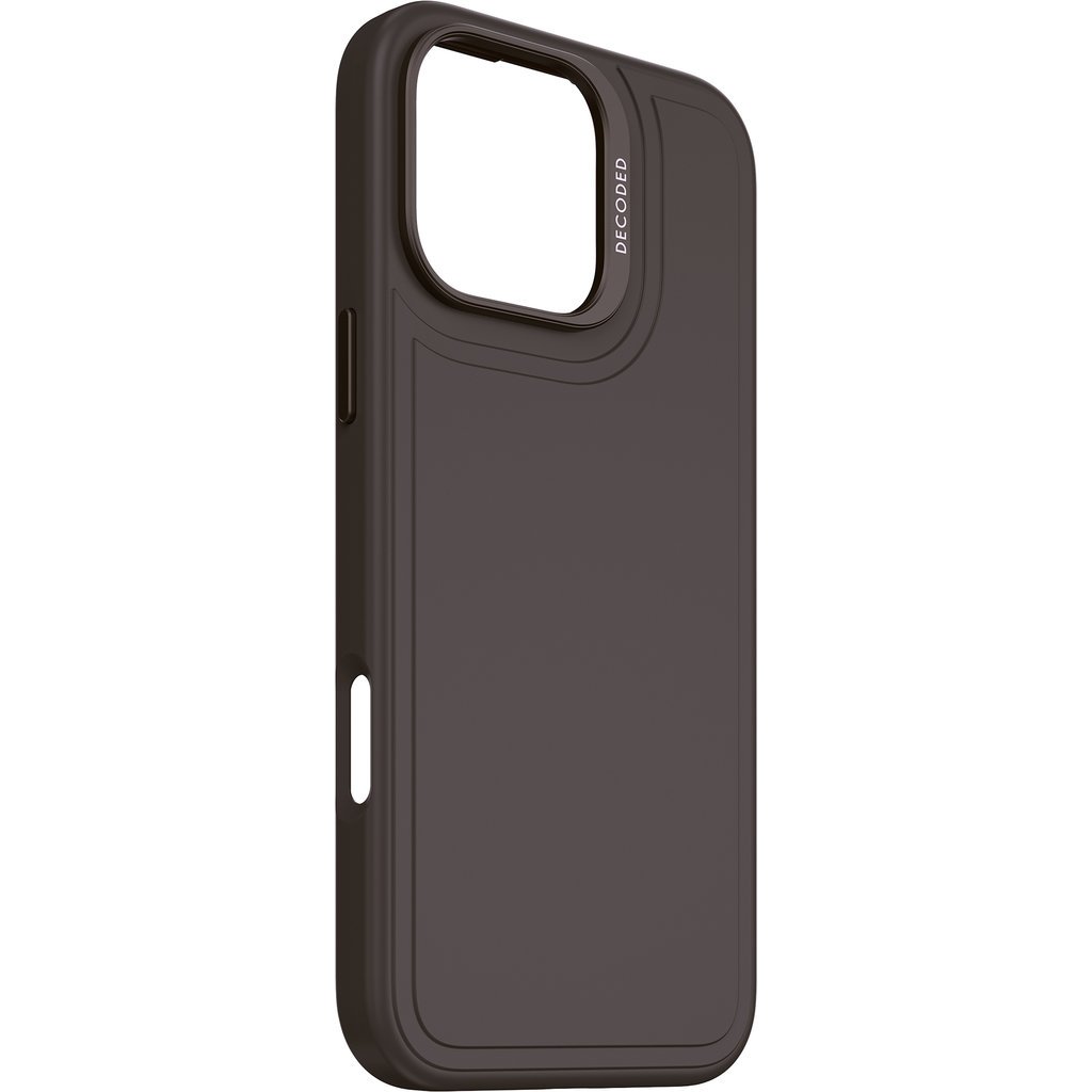 Decoded Silicone Stacks Backcover Apple iPhone 16 Pro Max Phantom Black