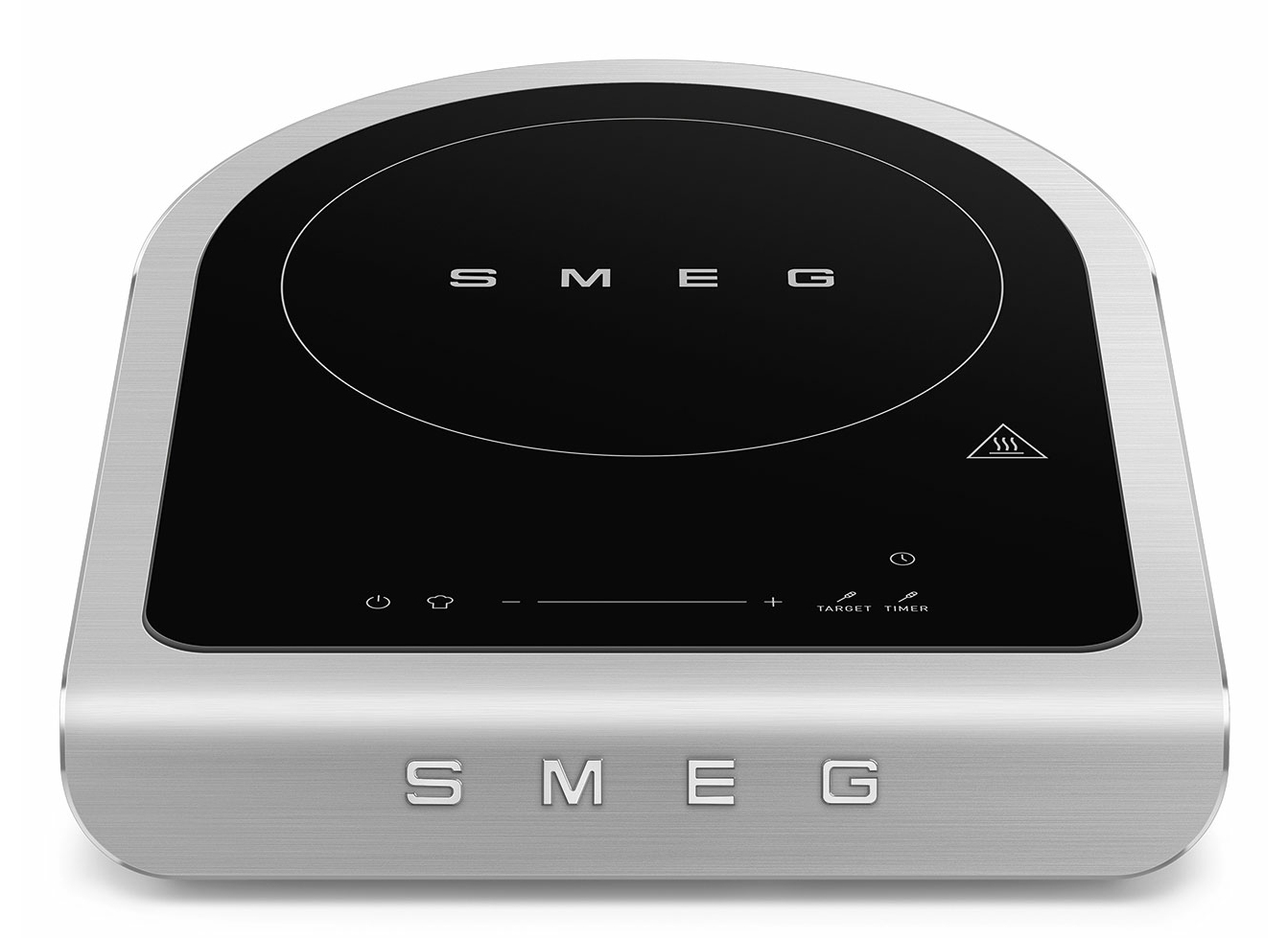 Smeg taque à induction noir blanc