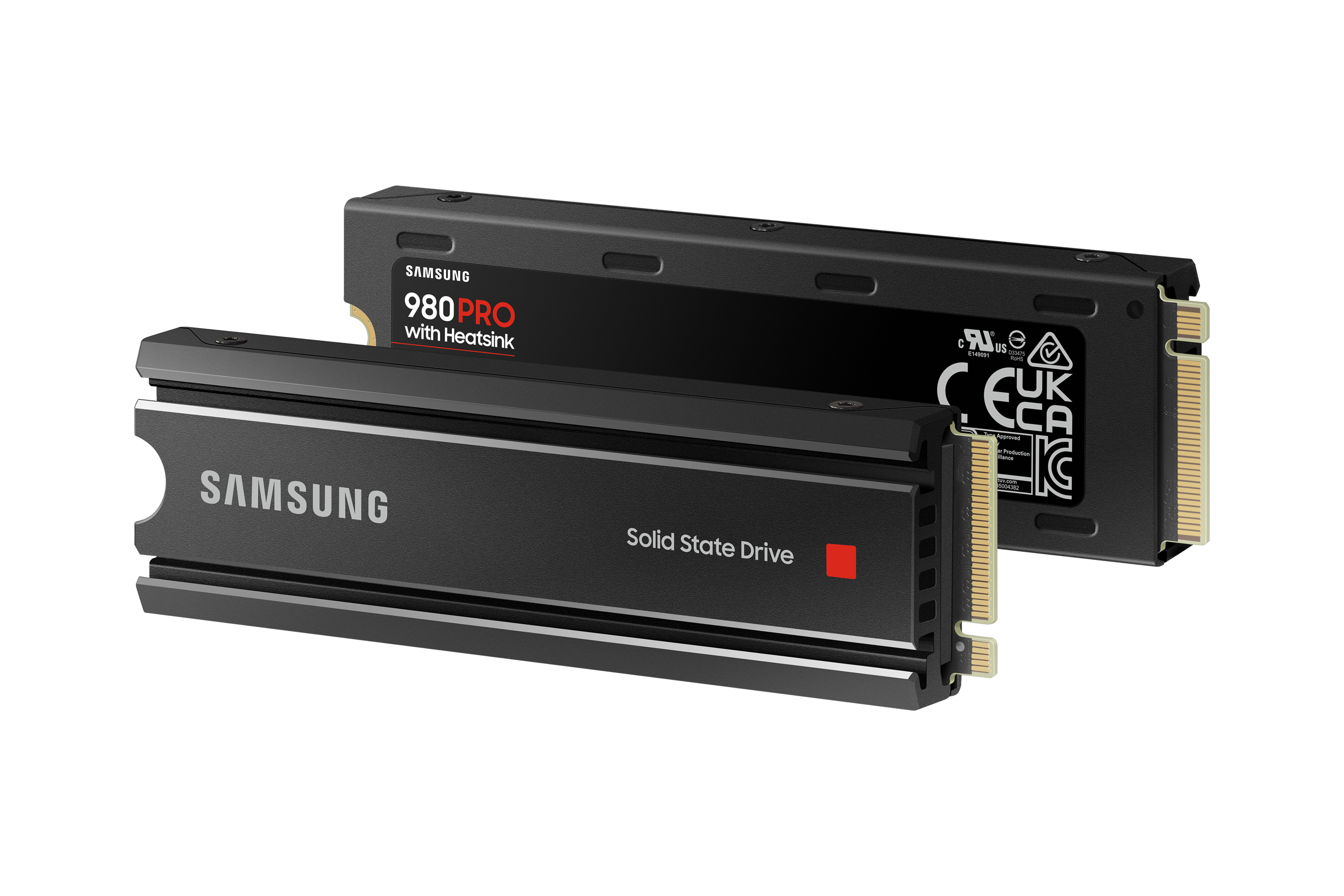 Samsung ssd 980 pro heatsink 2 to