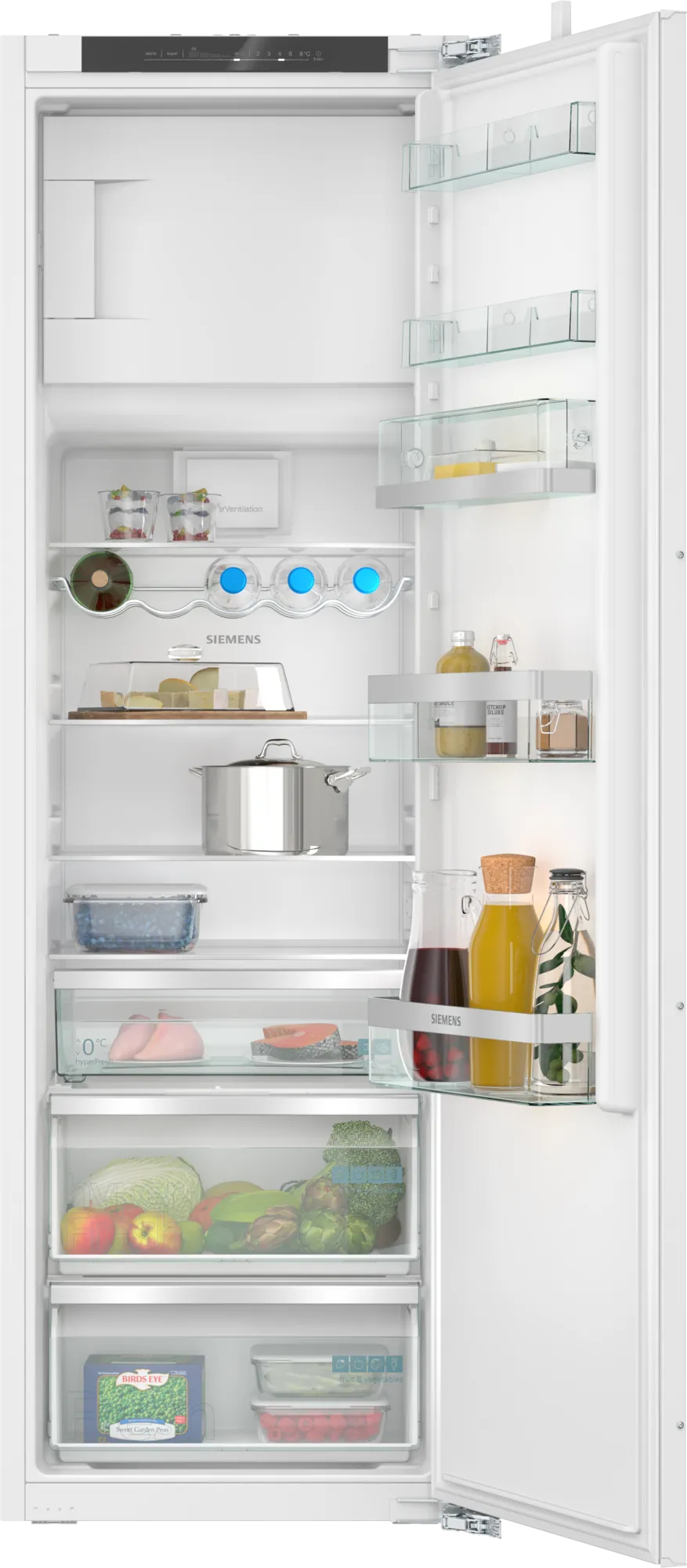 Siemens iQ500 KI82LADD0 frigo combine Intégré 280 L D Blanc