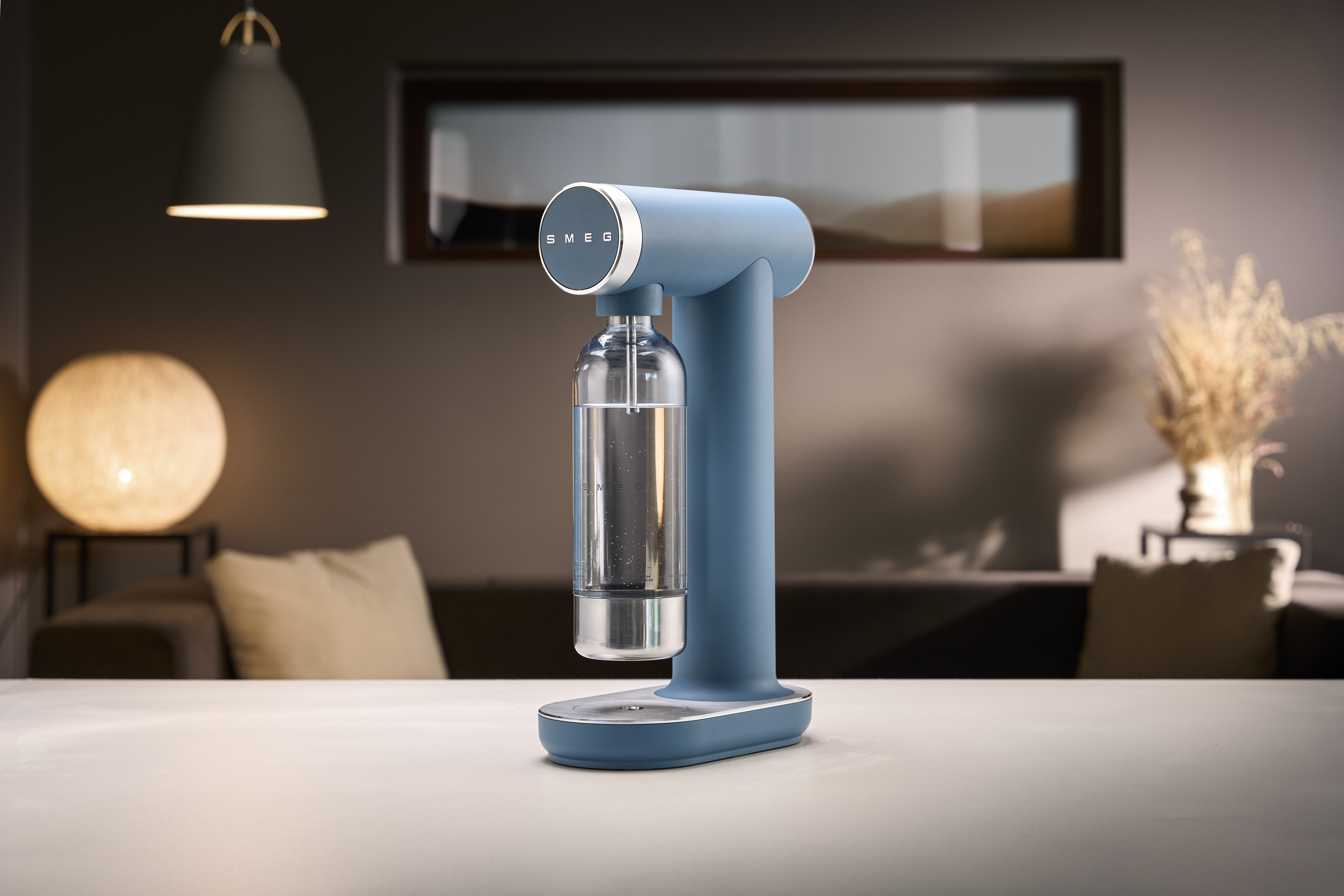 Bruiswatertoestel SMEG SKC01SBM Tritan Renew fles / 1L / storm blue