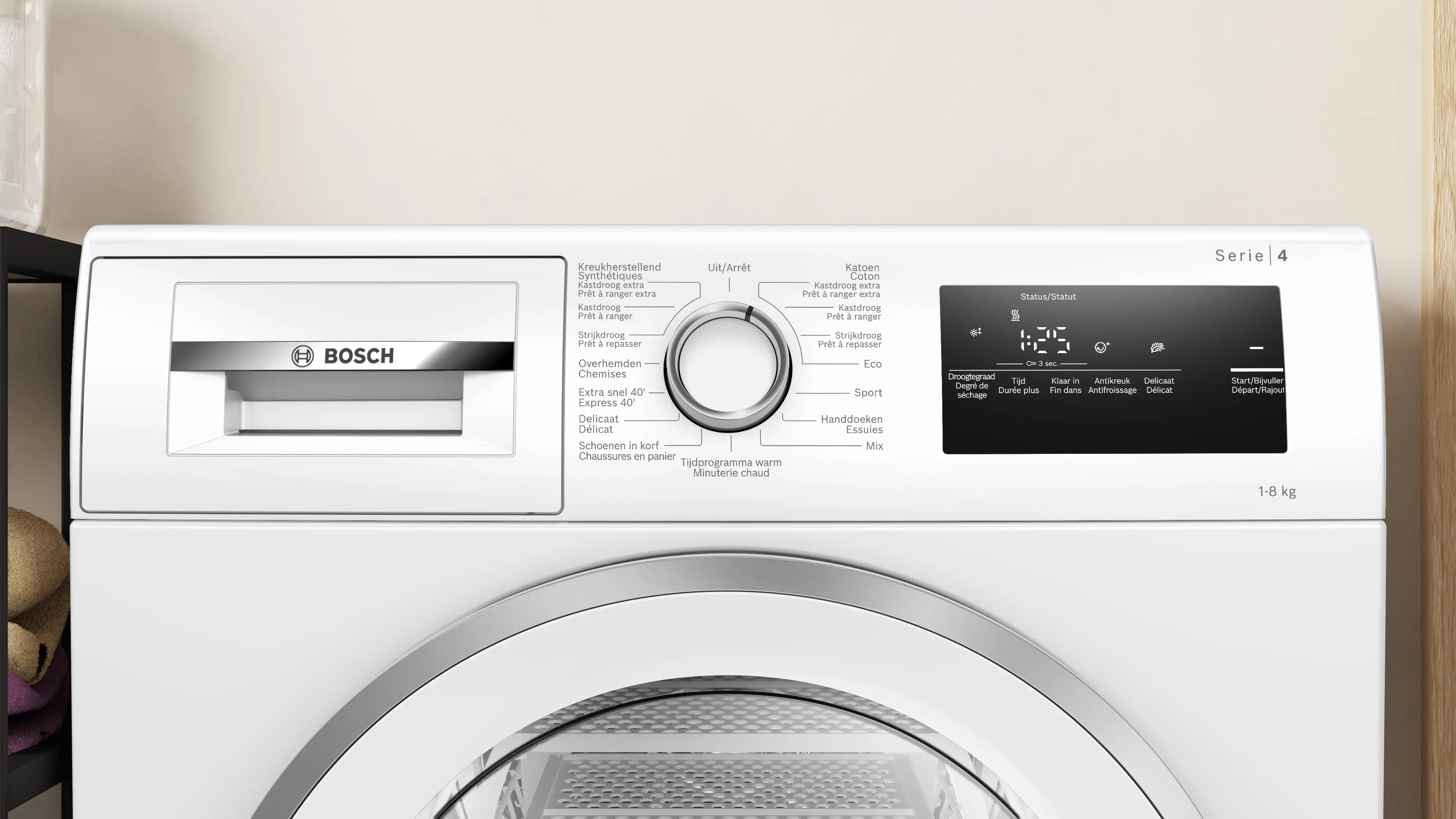 Bosch Sèche-linge pompe à chaleur WTH8520SFG