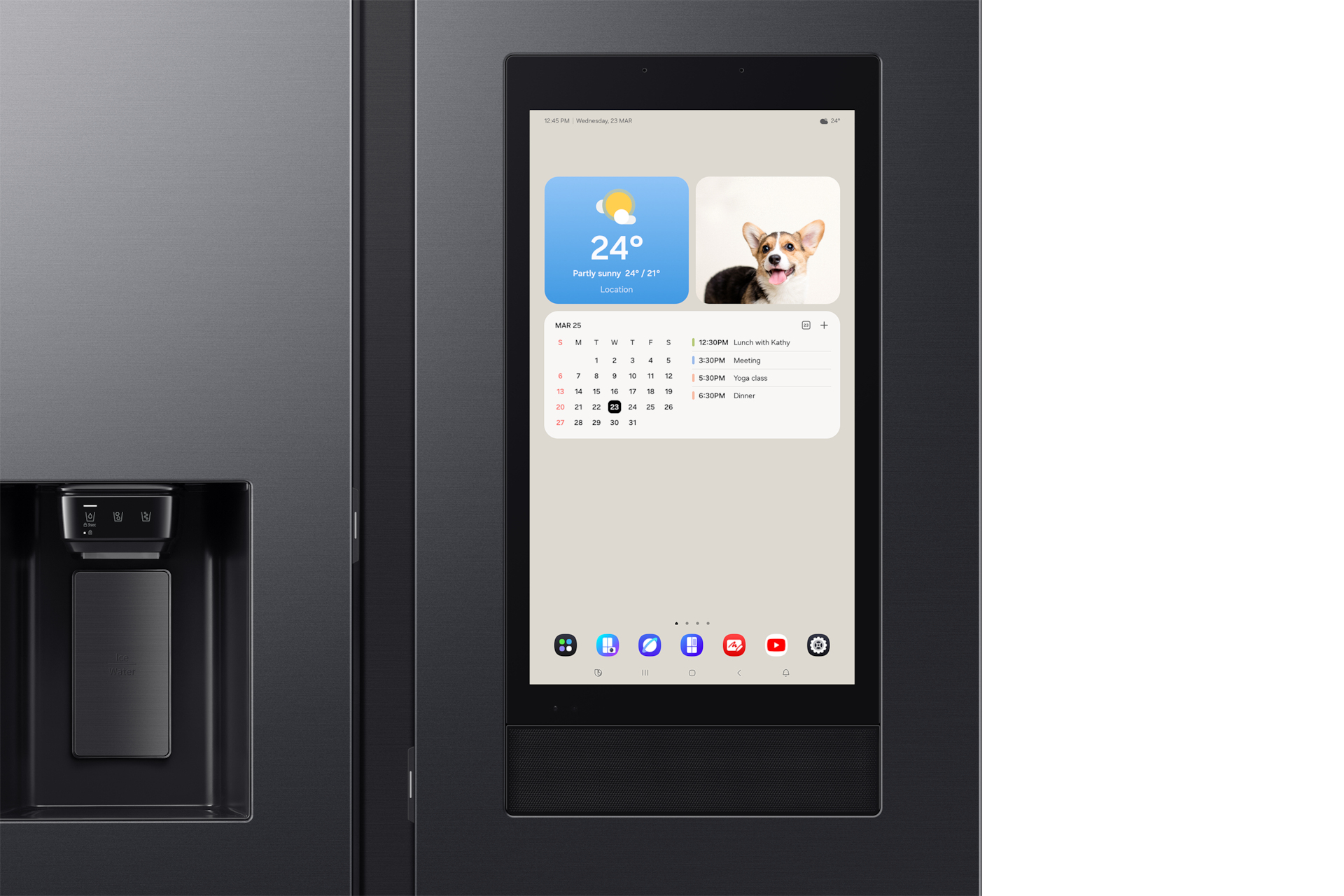 Samsung side by side RS90F66BEFEF