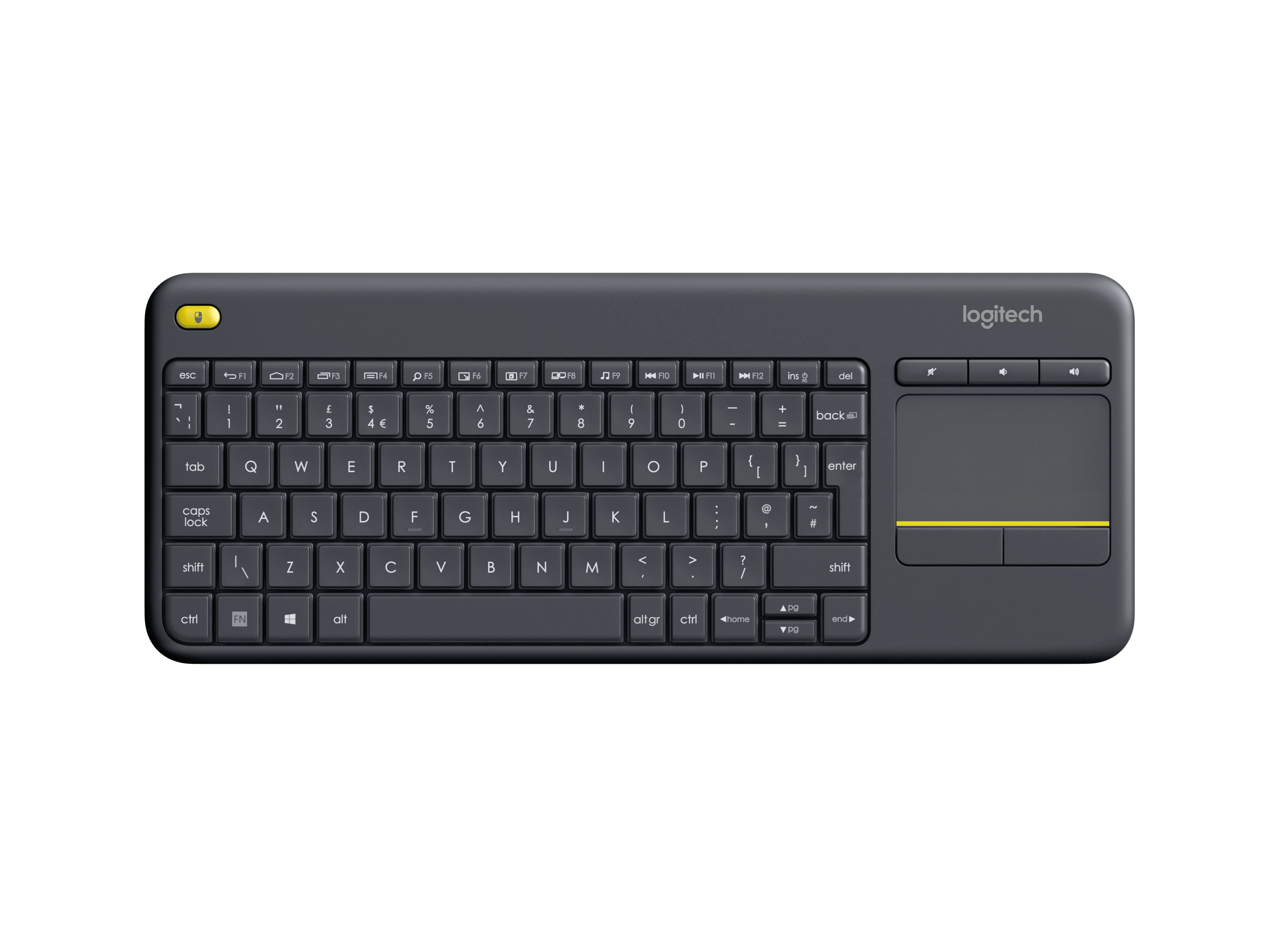 Toetsenbord LOGITECH 920-007131 K400 Plus Wireless BL