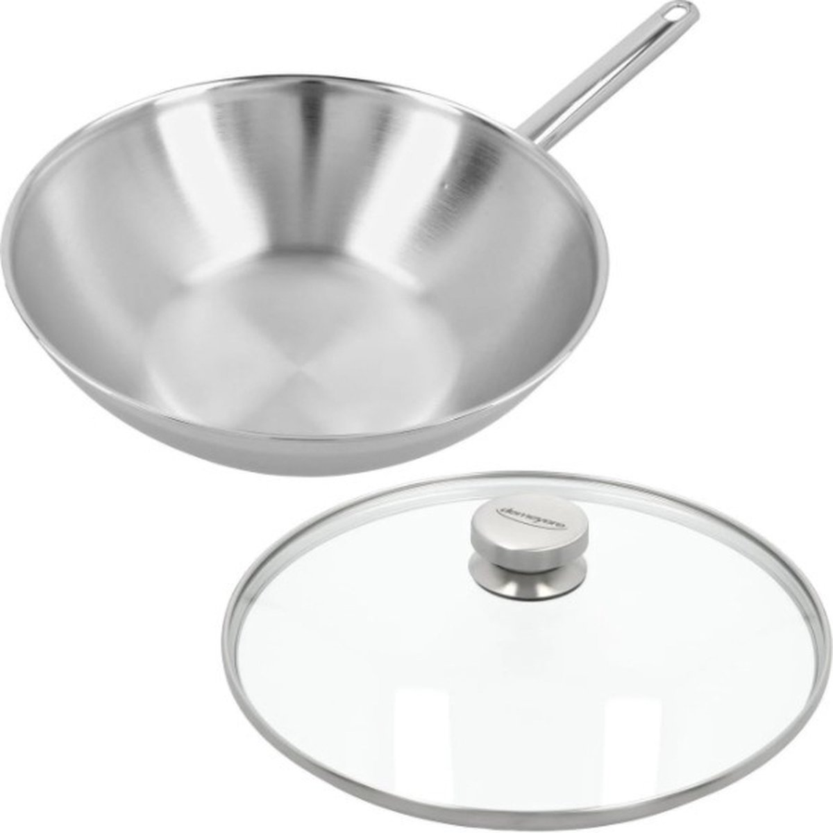 Wokpan DEMEYERE 52930NP Apollo 7 / 30cm / glasdeksel 