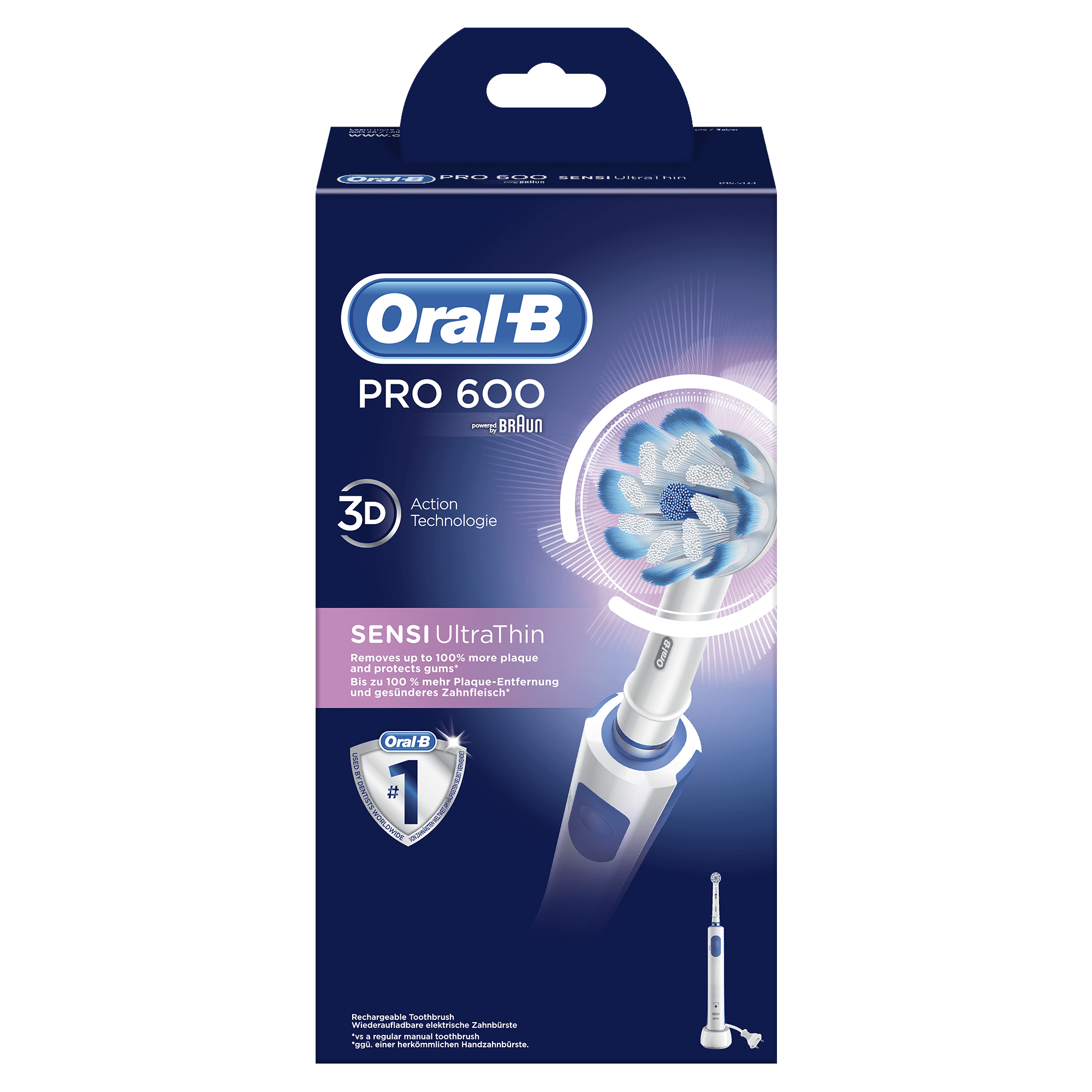 Tandenborstel Braun Oral-B Pro 600 Sensitive Clean