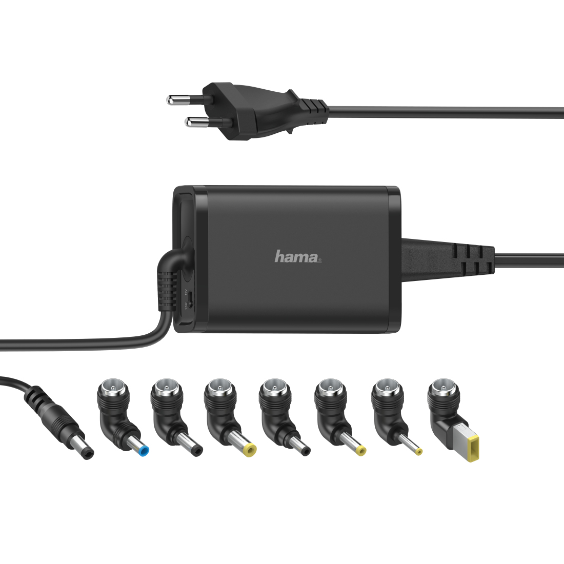 Stroomadap. HAMA 200001 Univers. notebook-adapter 15-19V/45W