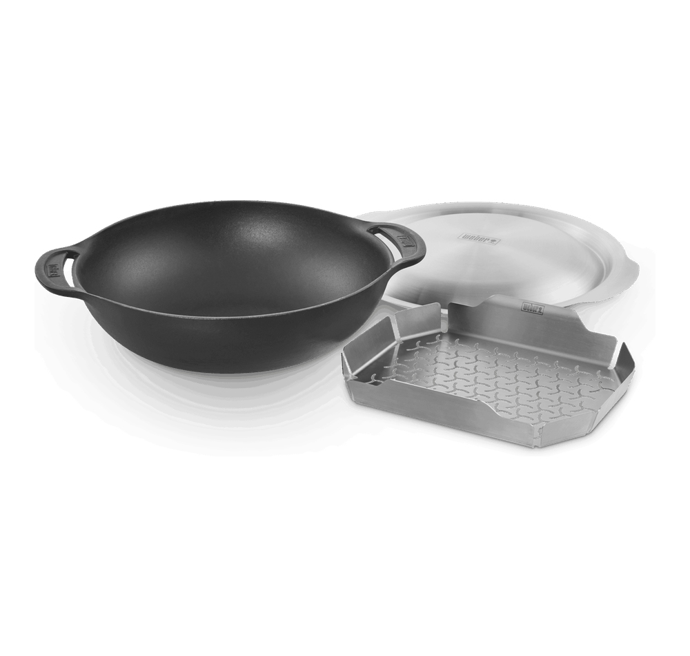 Wok en stomer WEBER 7607 Crafted