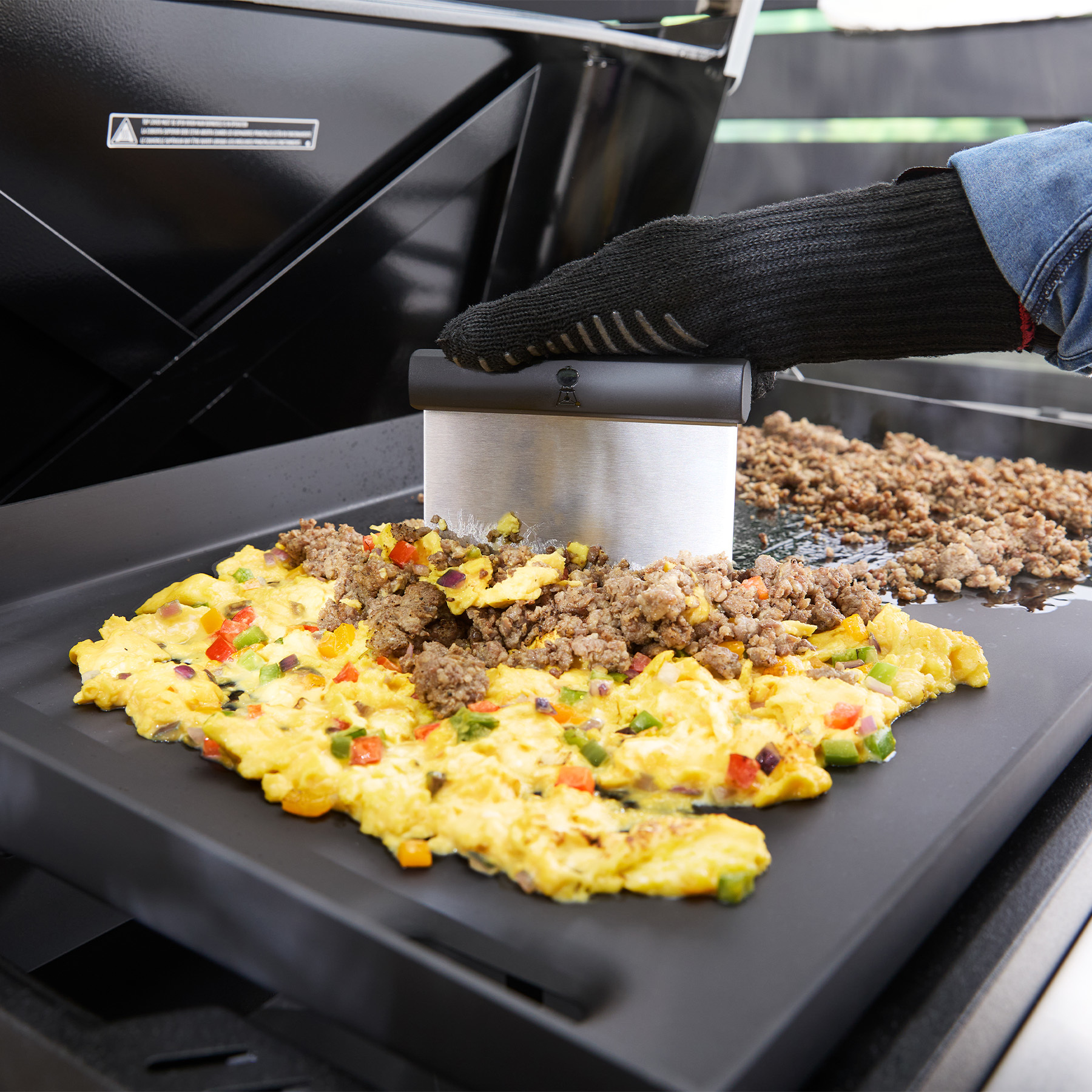  BBQ ACCESSOIRE WEBER 3401334 CHOPPER VOOR PLANCHA 