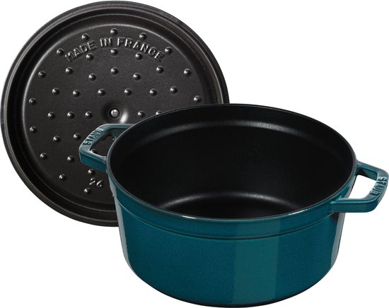 Staub cocotte rond 28 cm la mer 1102837